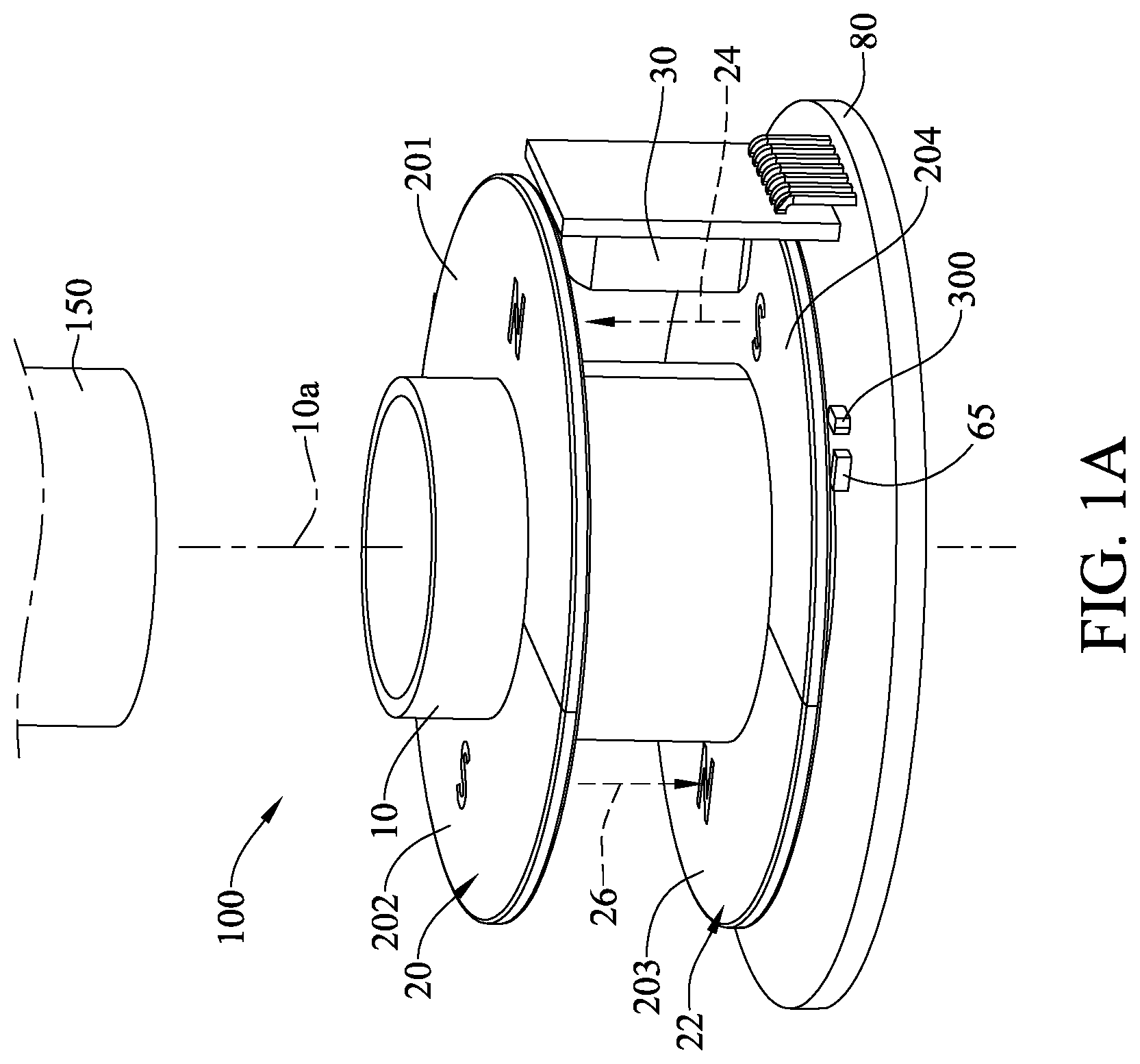 Patent US11815367 — Battery-free rotation detecting device — Figure 1