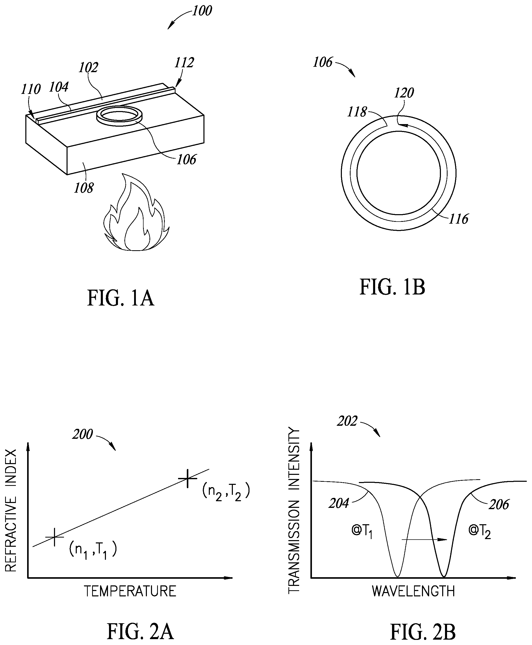 Patent US11815404 — High accuracy frequency measurement of a photonic device using a light output scanning system and a reference wavelength cell — Figure 1
