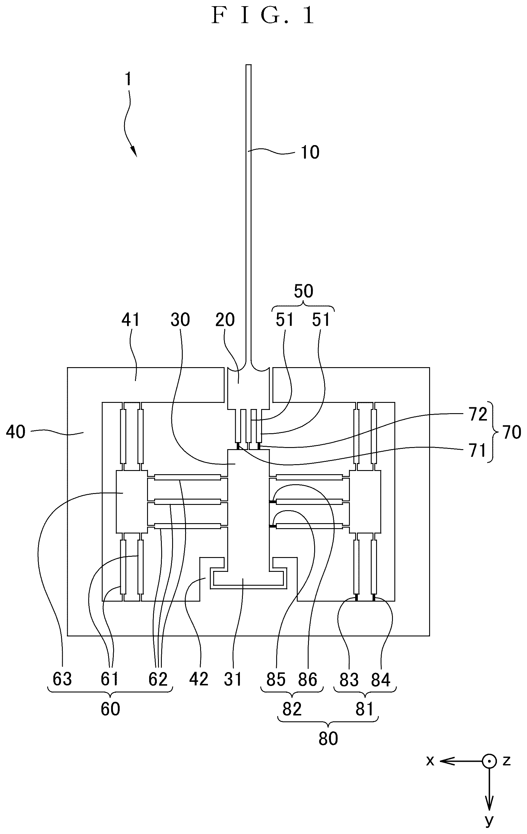 Patent US11815411 — Tactile sensor to quantify hairy skin sensation — Figure 1