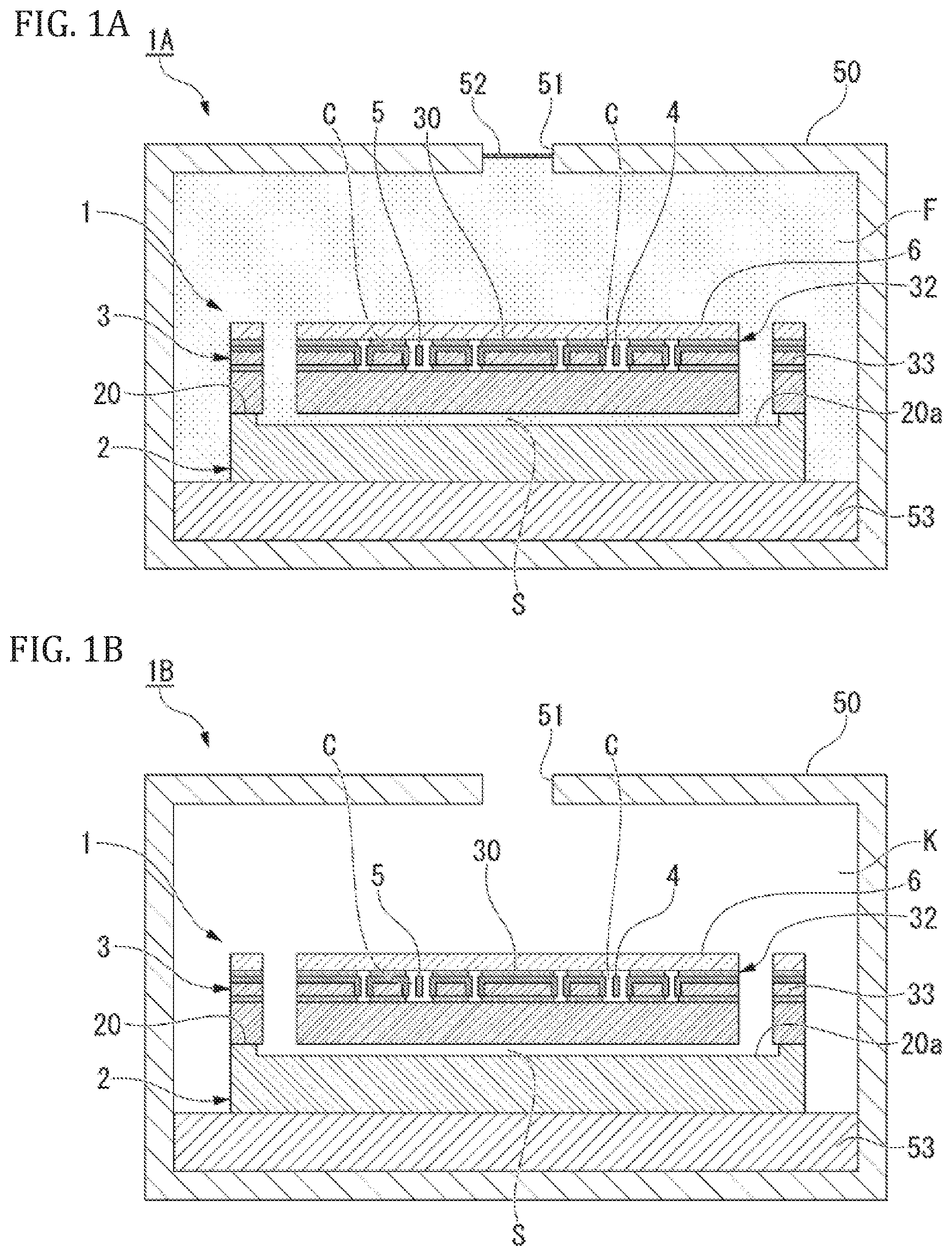 Patent US11815420 — Resonant pressure sensor with improved linearity — Figure 1