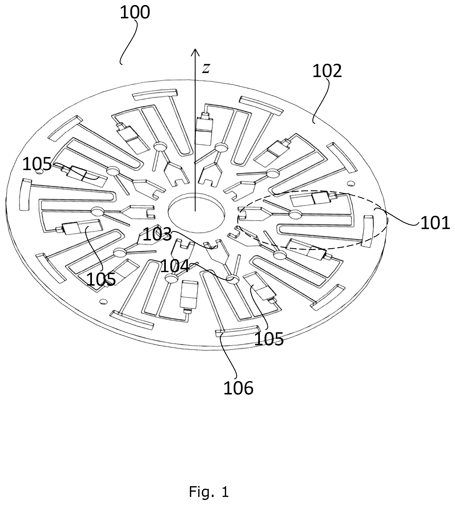Patent US11815440 — Method for preparing a substrate by applying a sample to be analysed — Figure 1