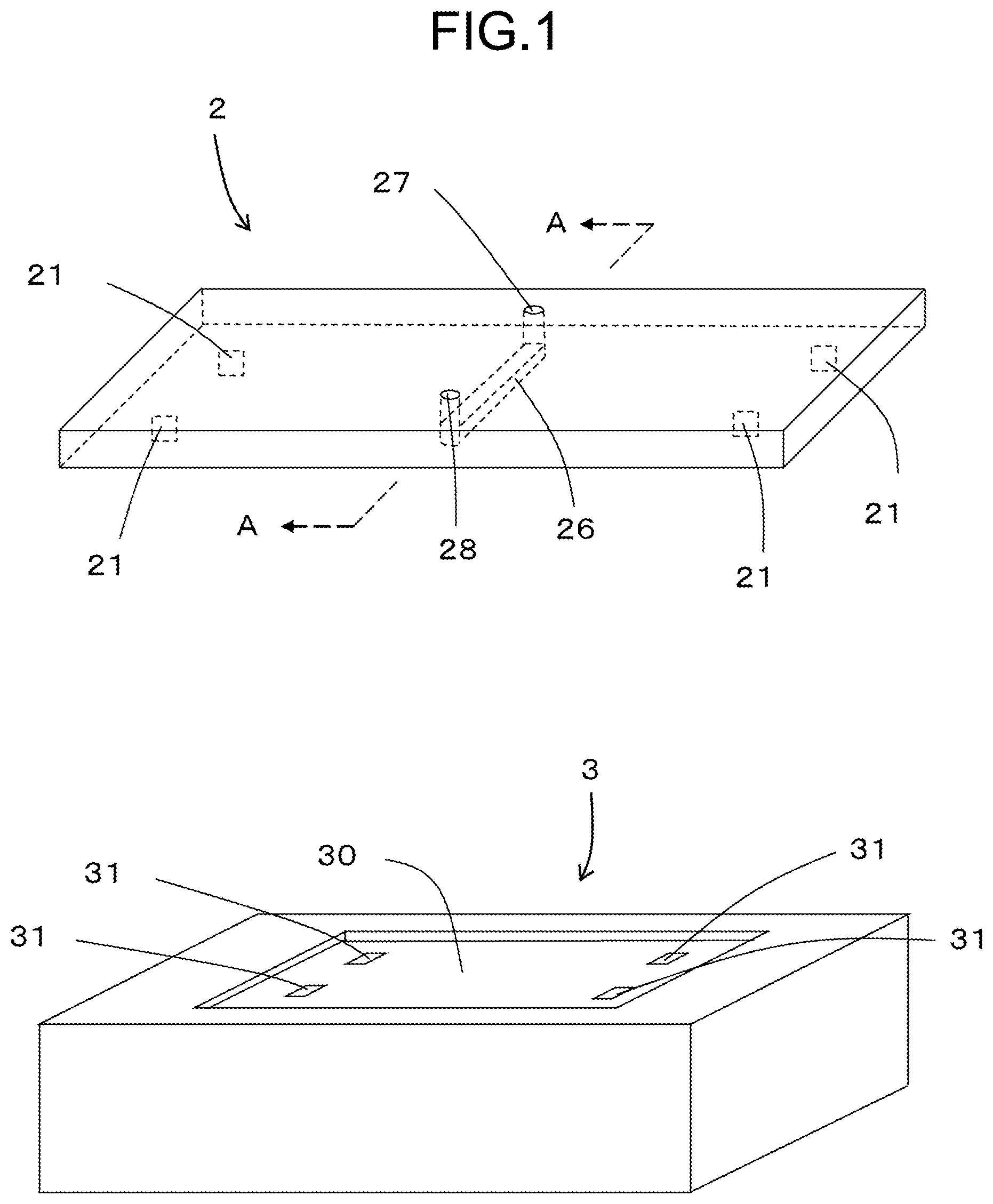 Patent US11815489 Figure 1 – Measurement device and measurement method