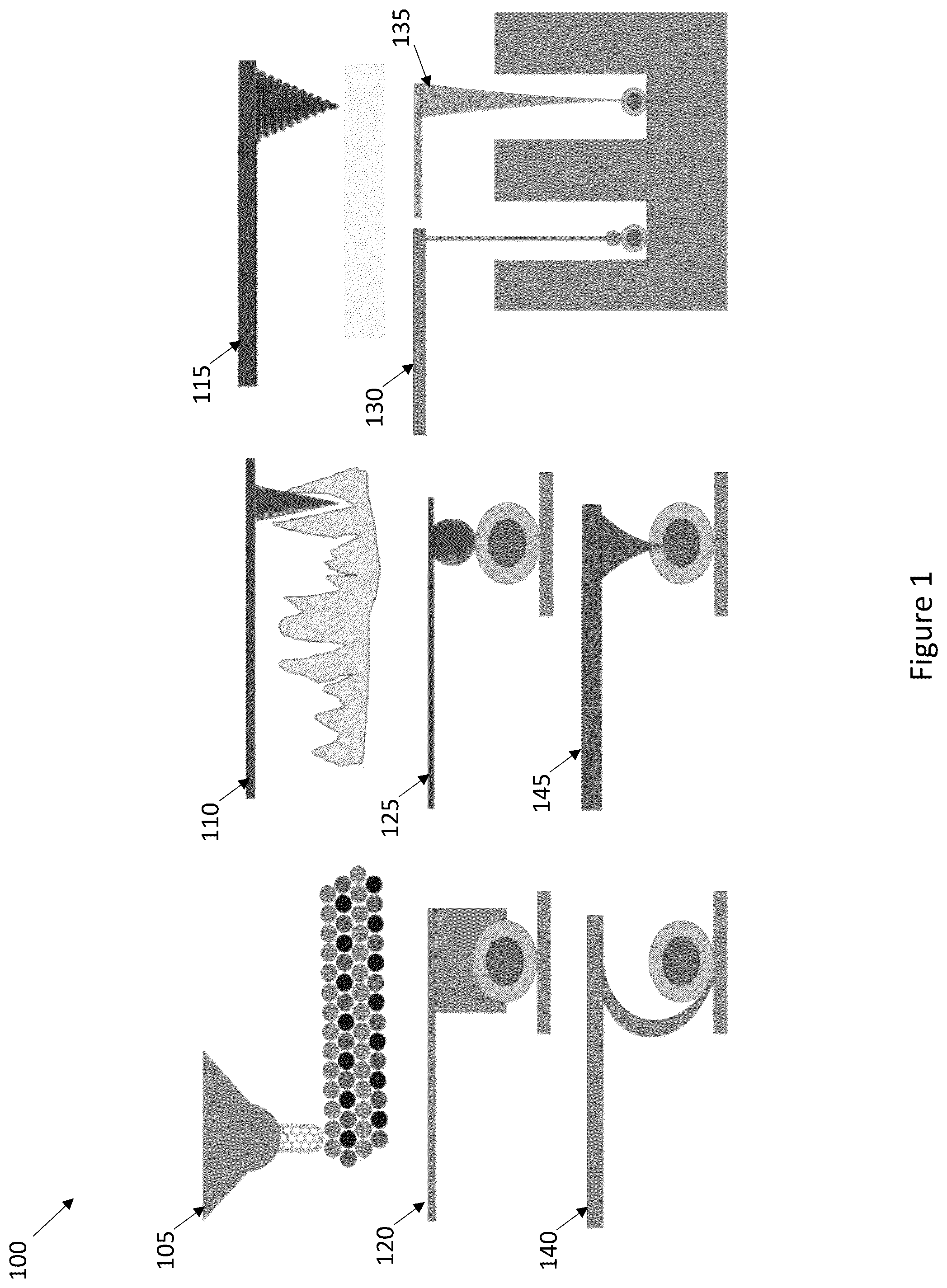 Patent US11815527 — 3D multipurpose scanning microscopy probes — Figure 1