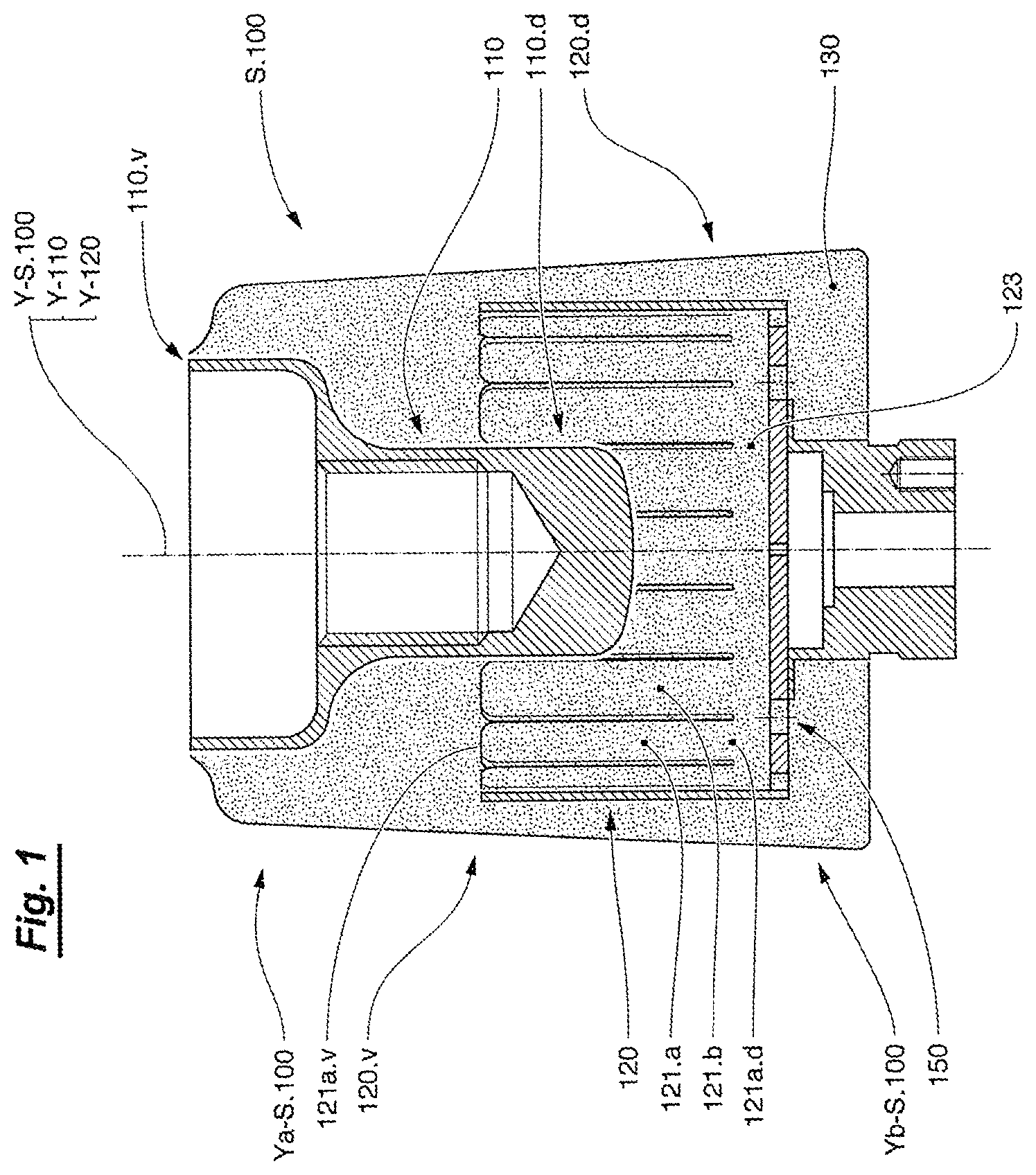 Patent US11815529 — Constructive system regarding a capacitive sensor — Figure 1