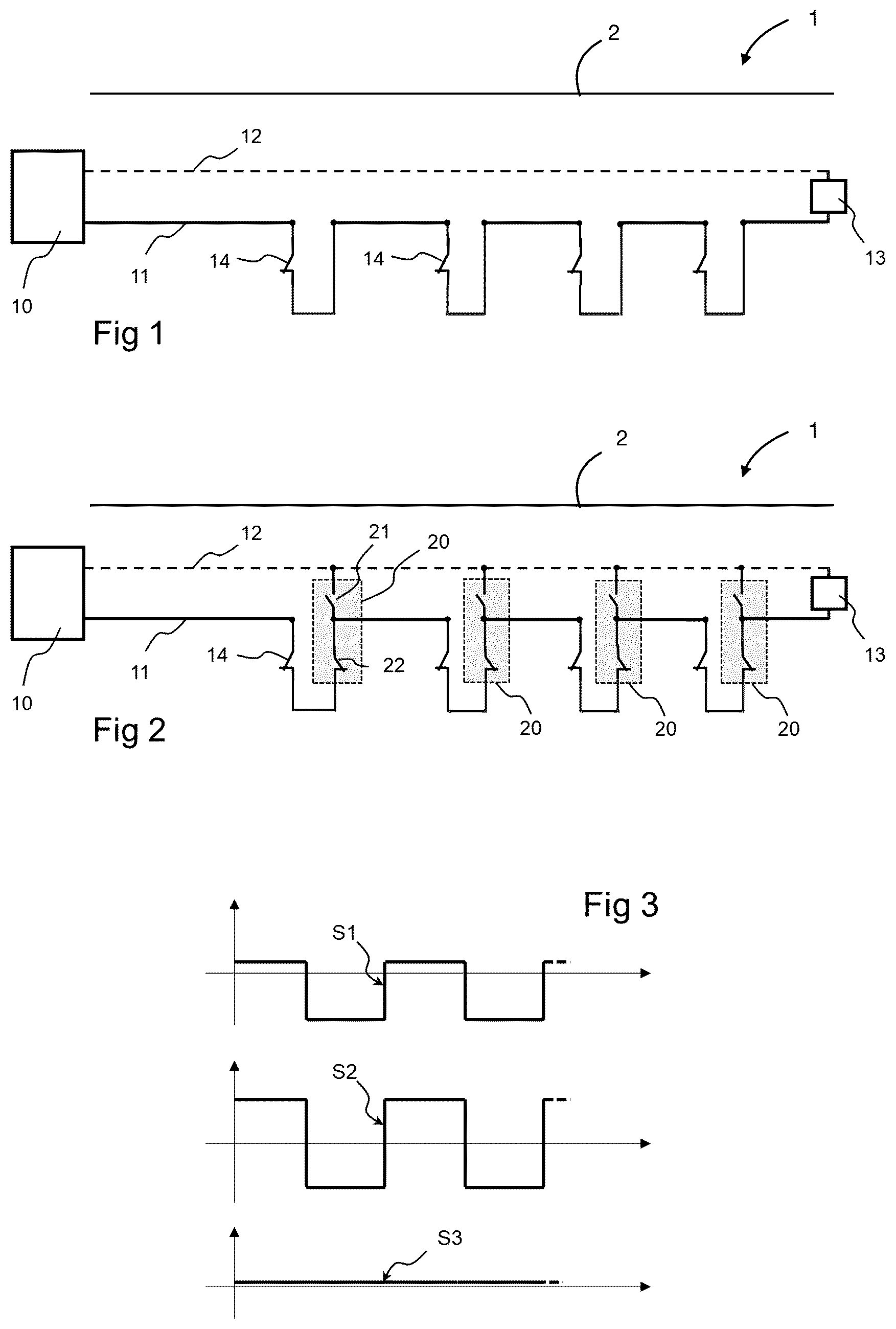 Patent US11815541 — Fault location system — Figure 1