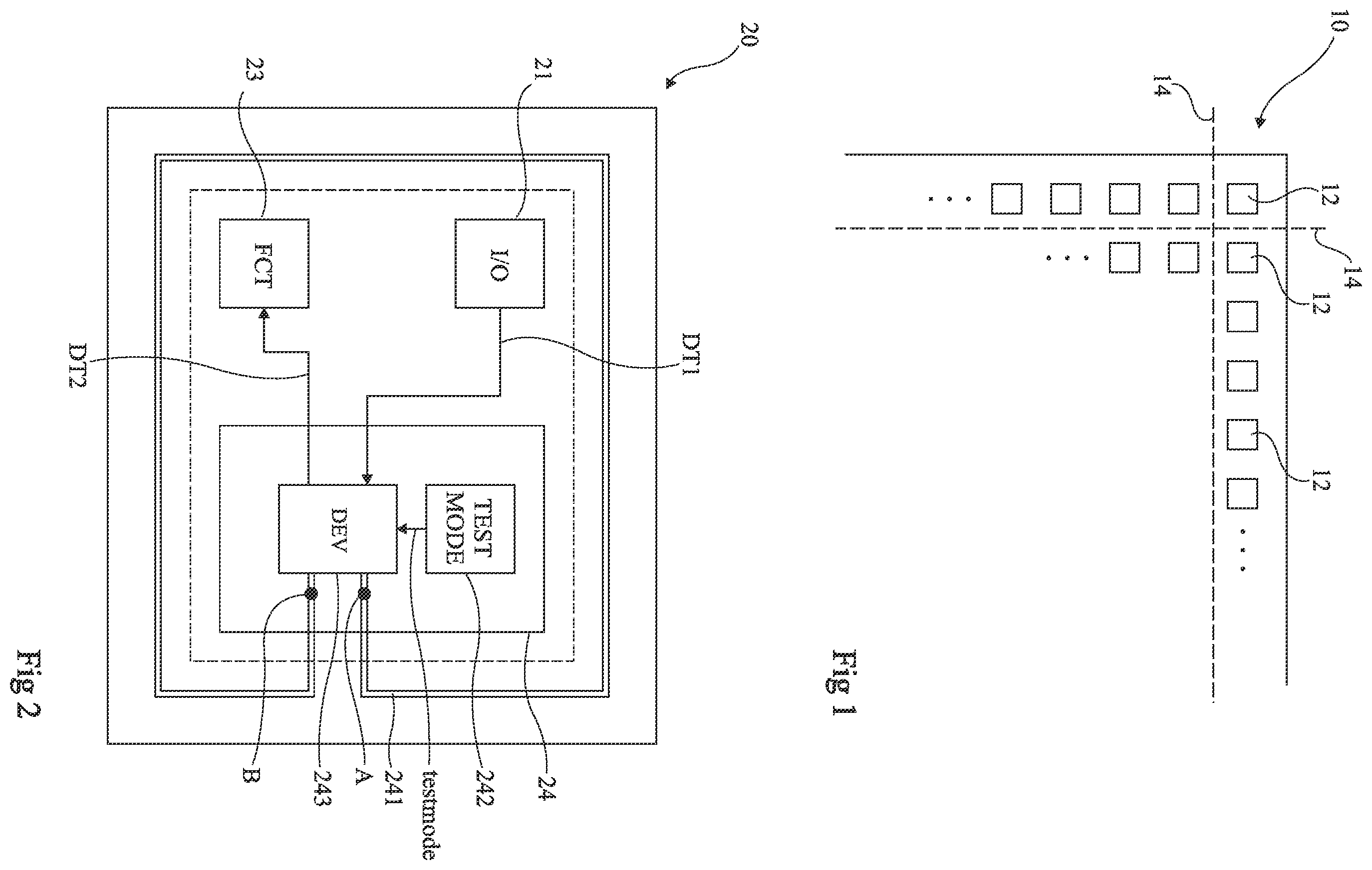 Patent US11815547 — Test circuit — Figure 1