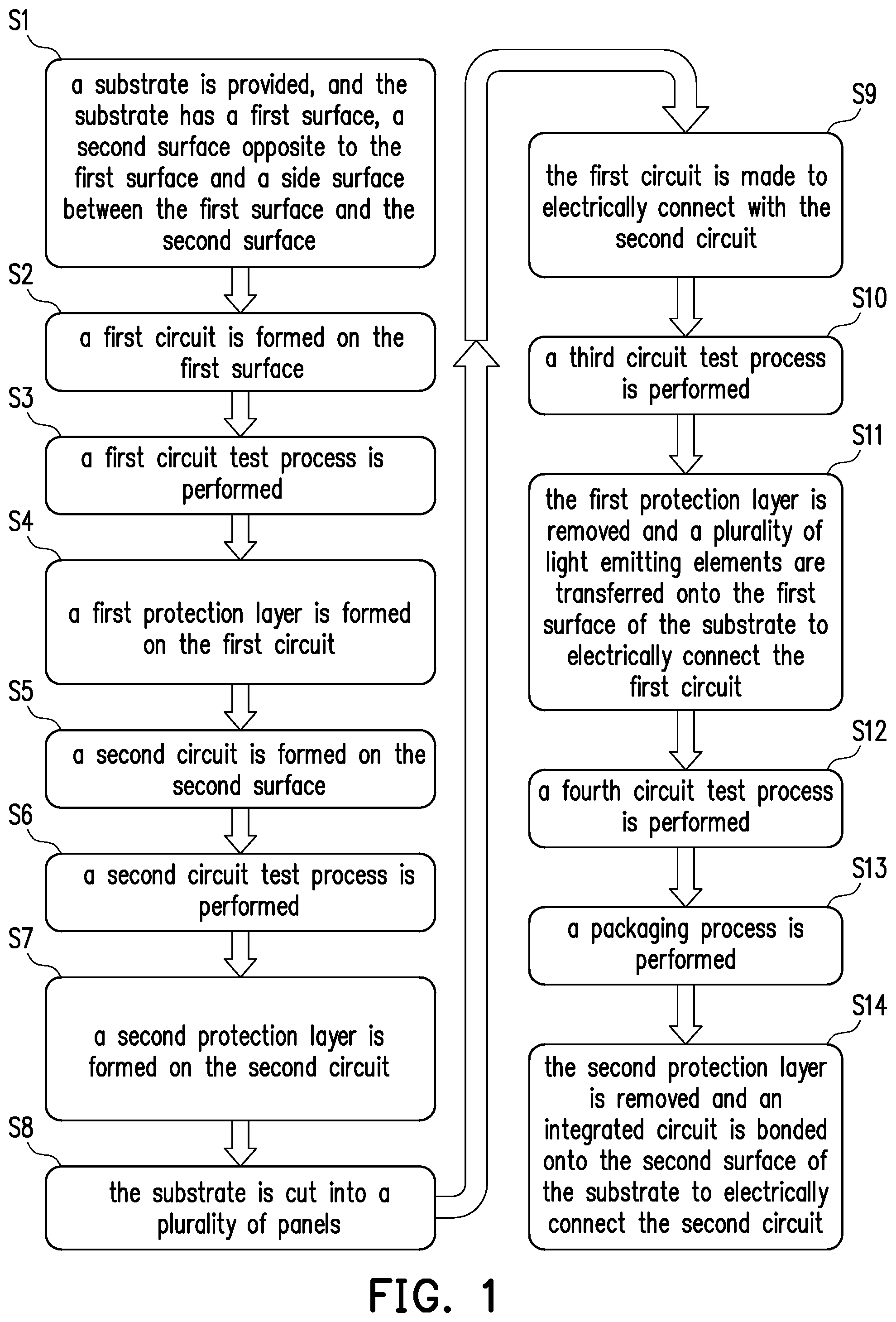 Patent US11815567 — Electronic device — Figure 1