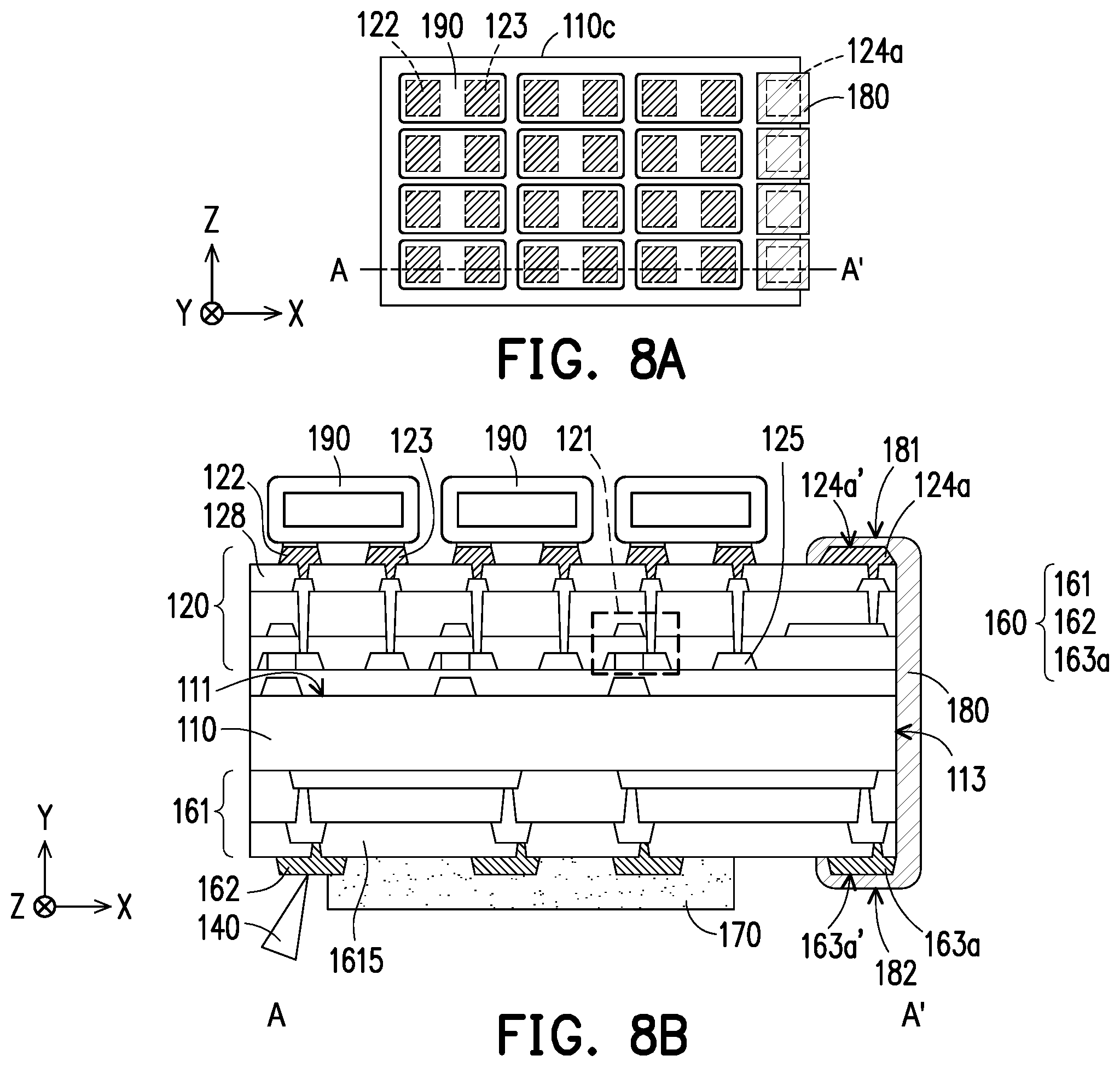 Patent US11815567 Figure 8 – Electronic device
