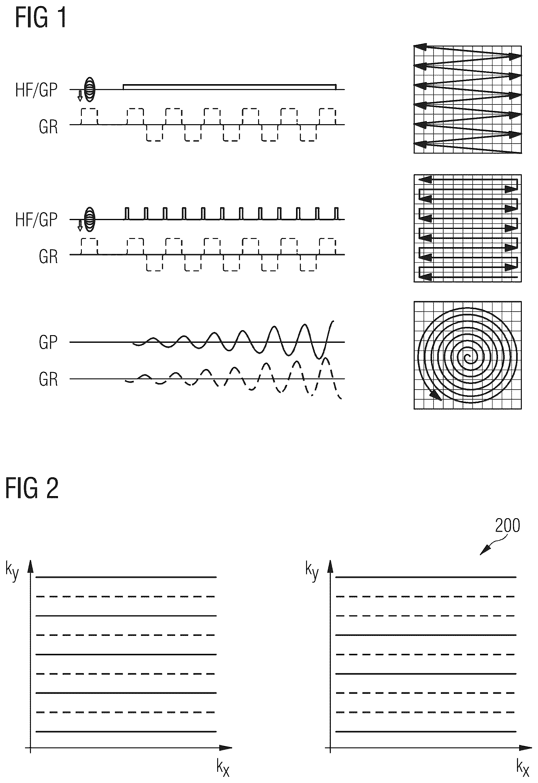Patent US11815583 — Echo-spacing shuffling for echo-planar-imaging — Figure 1