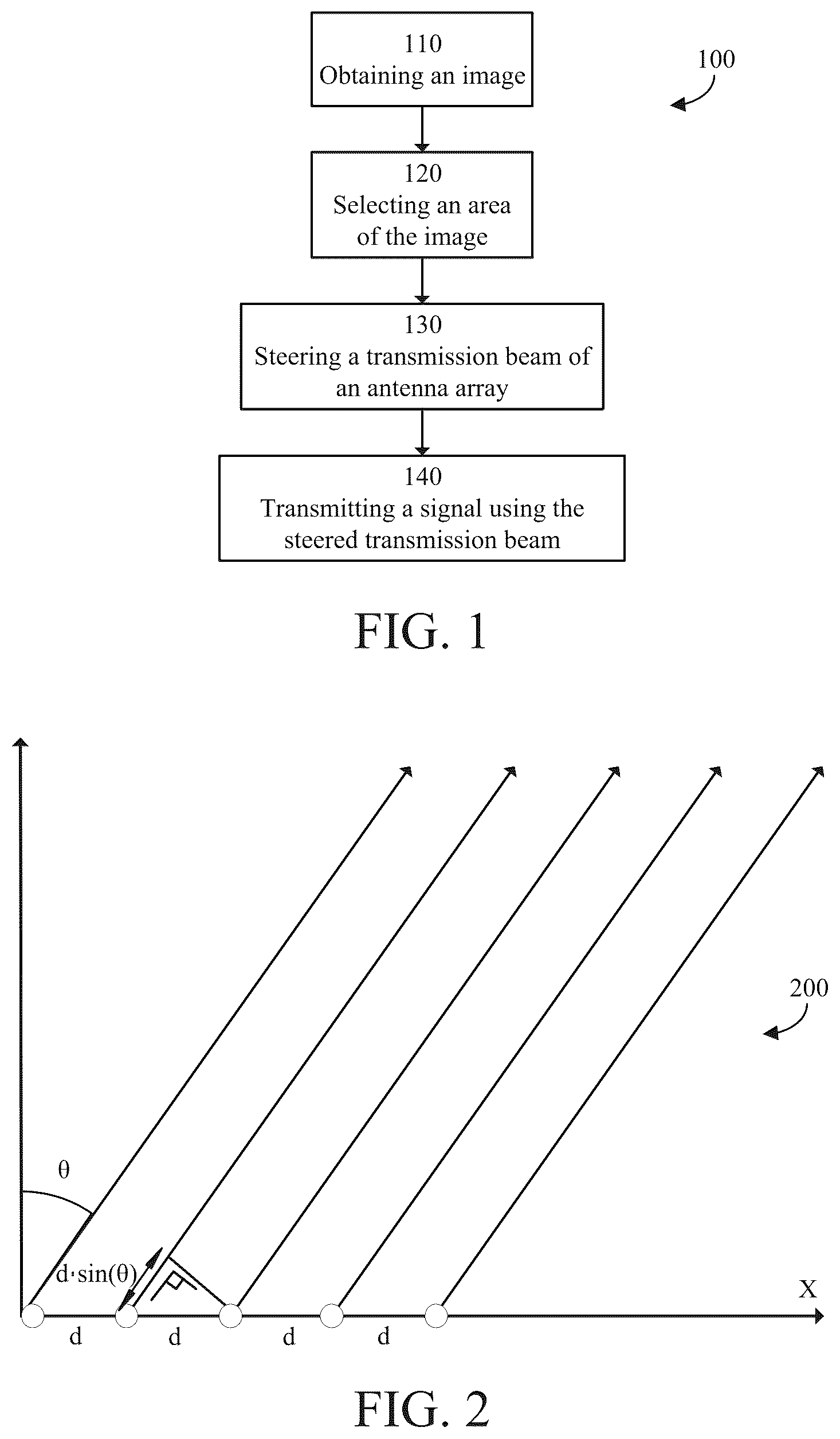 Patent US11815587 — Object targeting — Figure 1