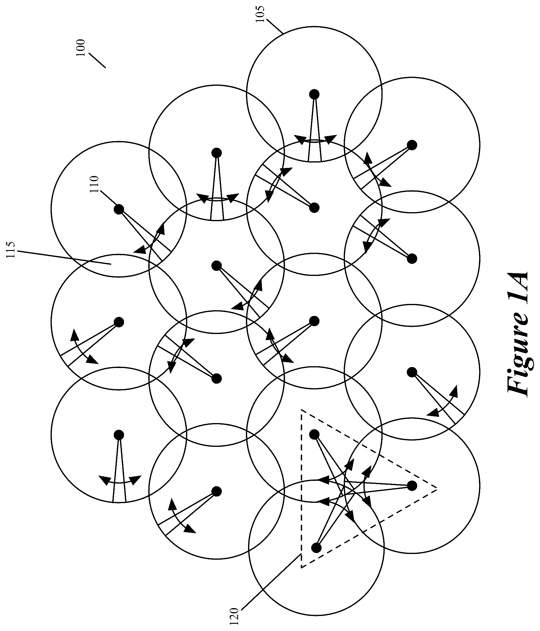 Patent US11815619 — Radar configuration using stationary feed horn, signal generator, and reflector — Figure 1