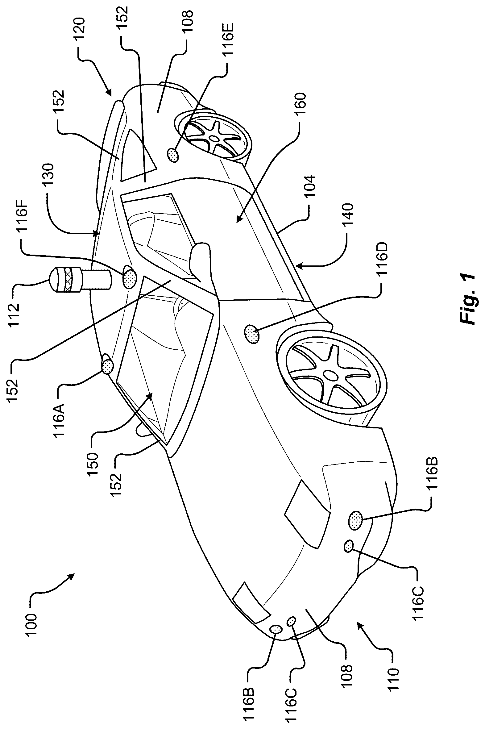Patent US11815623 — Single frame 4D detection using deep fusion of camera image, imaging RADAR and LiDAR point cloud — Figure 1