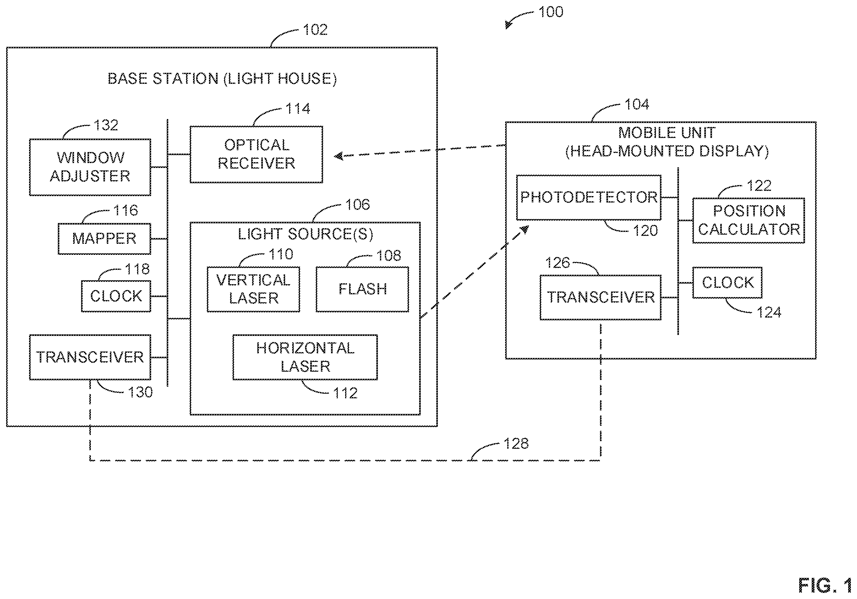 Patent US11815629 — LiDAR scan reduction — Figure 1