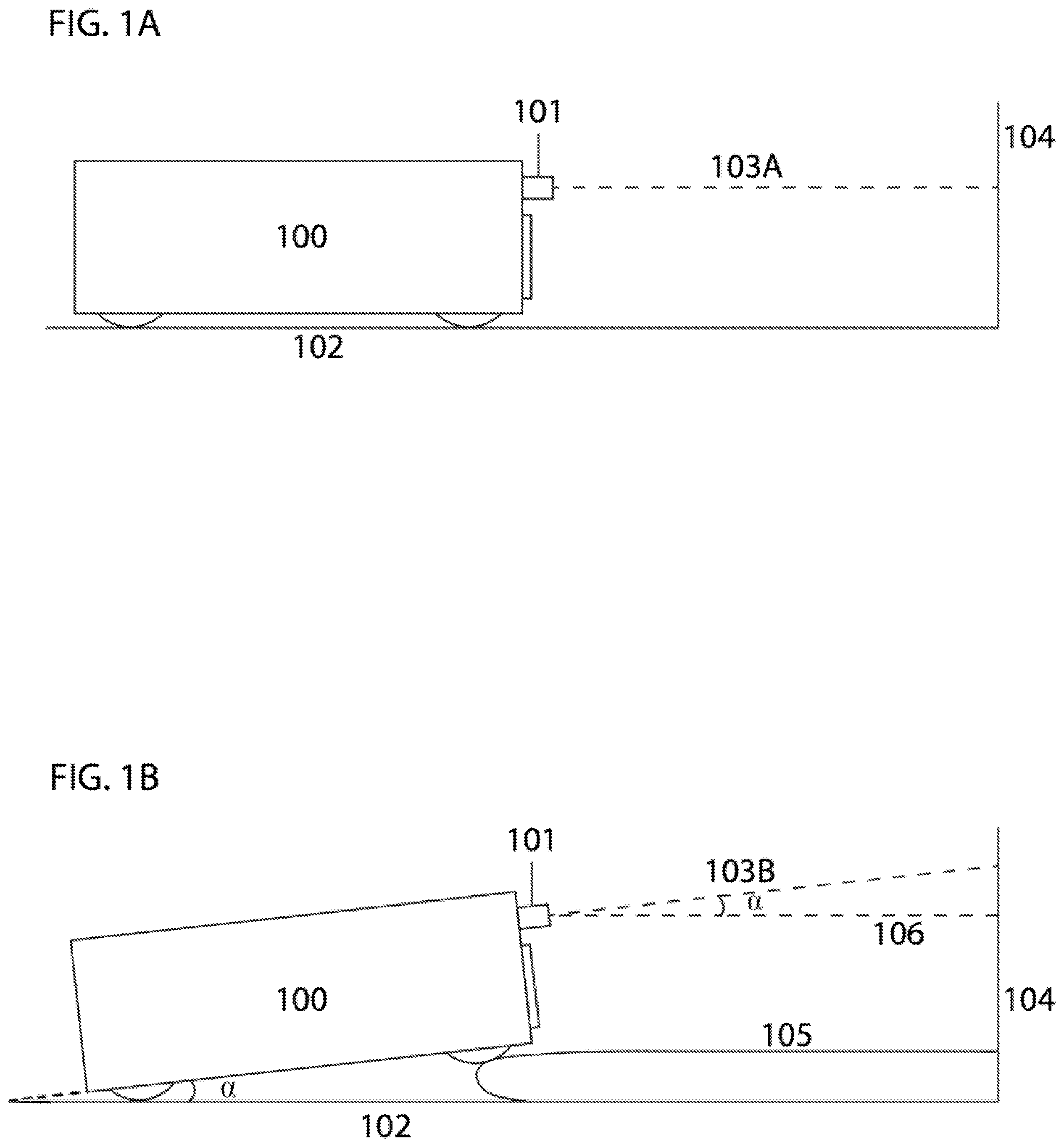 Patent US11815631 — Method and apparatus for improving range finding system readings — Figure 1