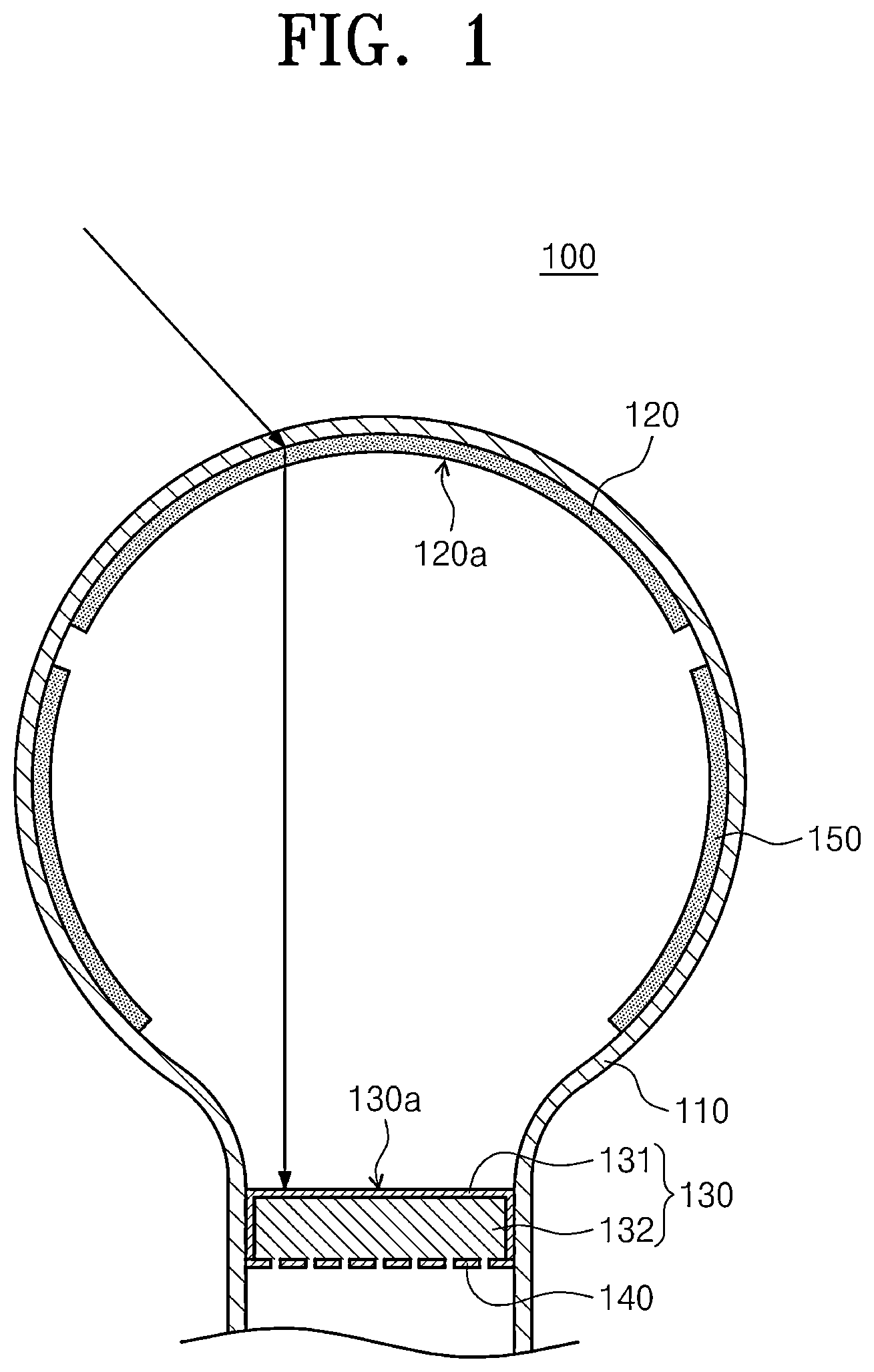 Patent US11815632 — Photosensor — Figure 1