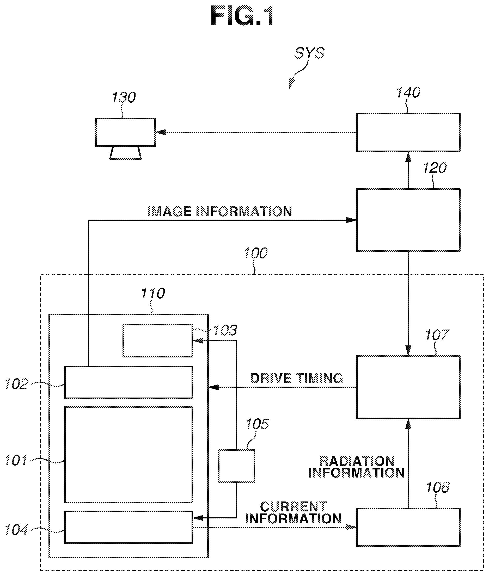 Patent US11815635 — Radiographic apparatus and radiographic system — Figure 1