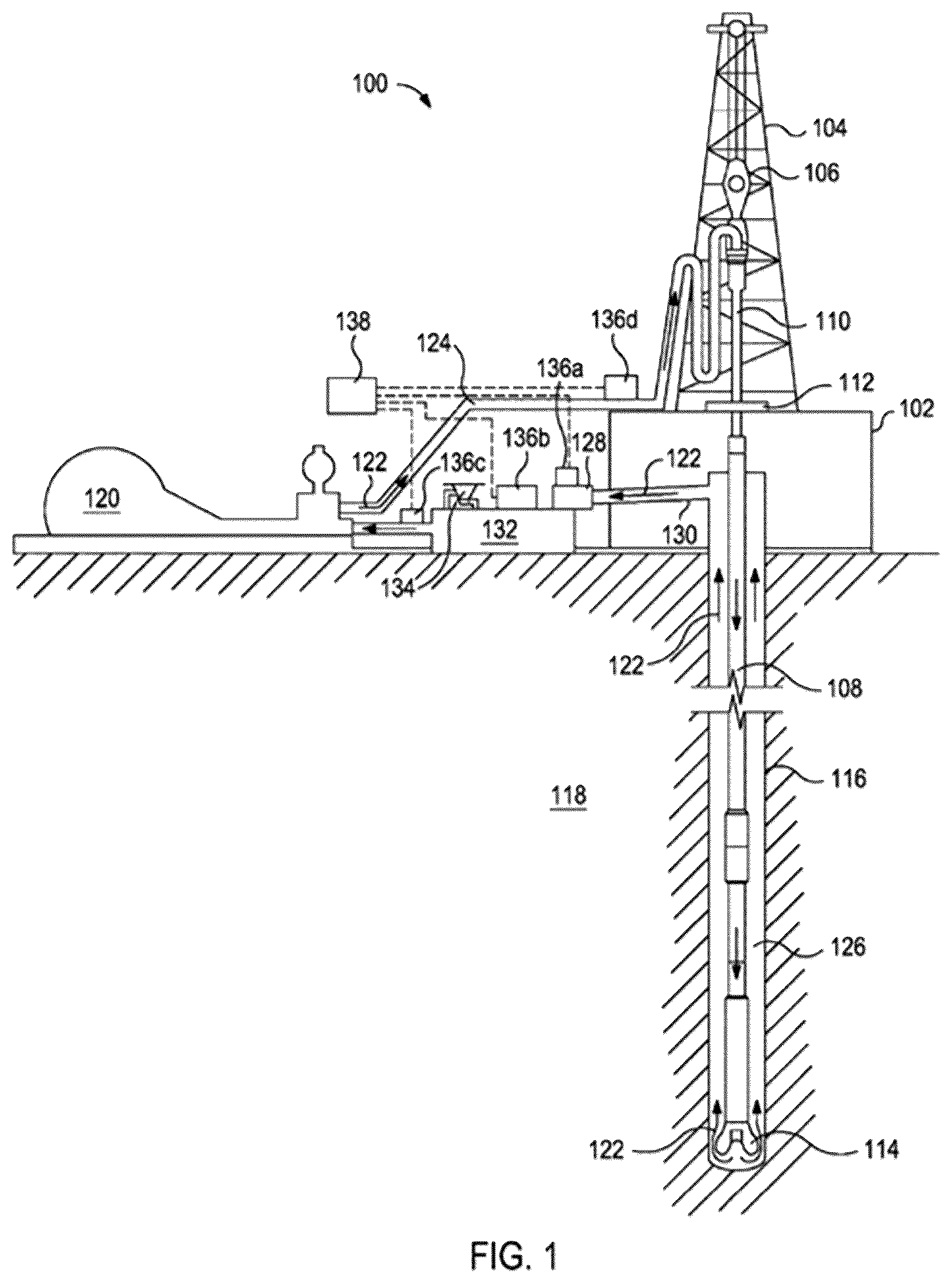 Patent US11815639 — Borehole fluid gel strength measurement — Figure 1