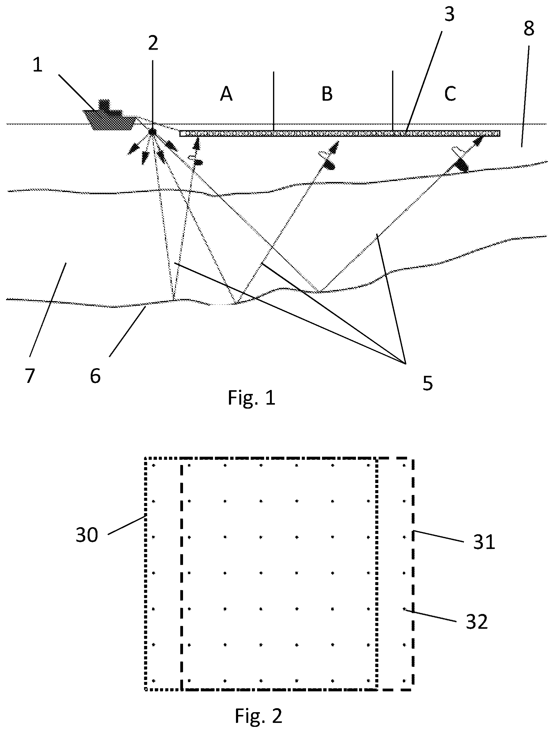Patent US11815640 — Method of analysing seismic data to detect hydrocarbons — Figure 1