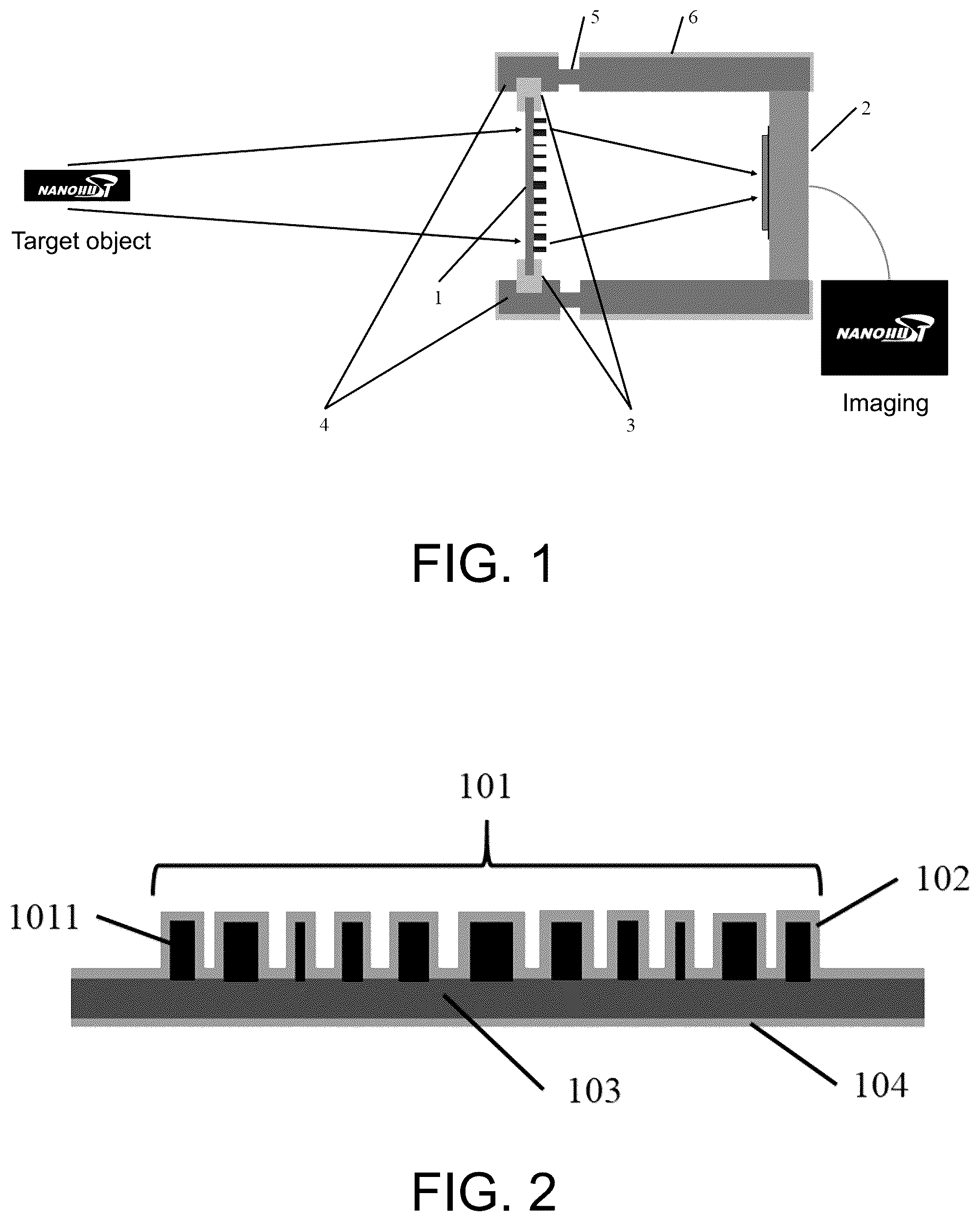 Patent US11815665 — Large-aperture infrared metalens camera — Figure 1