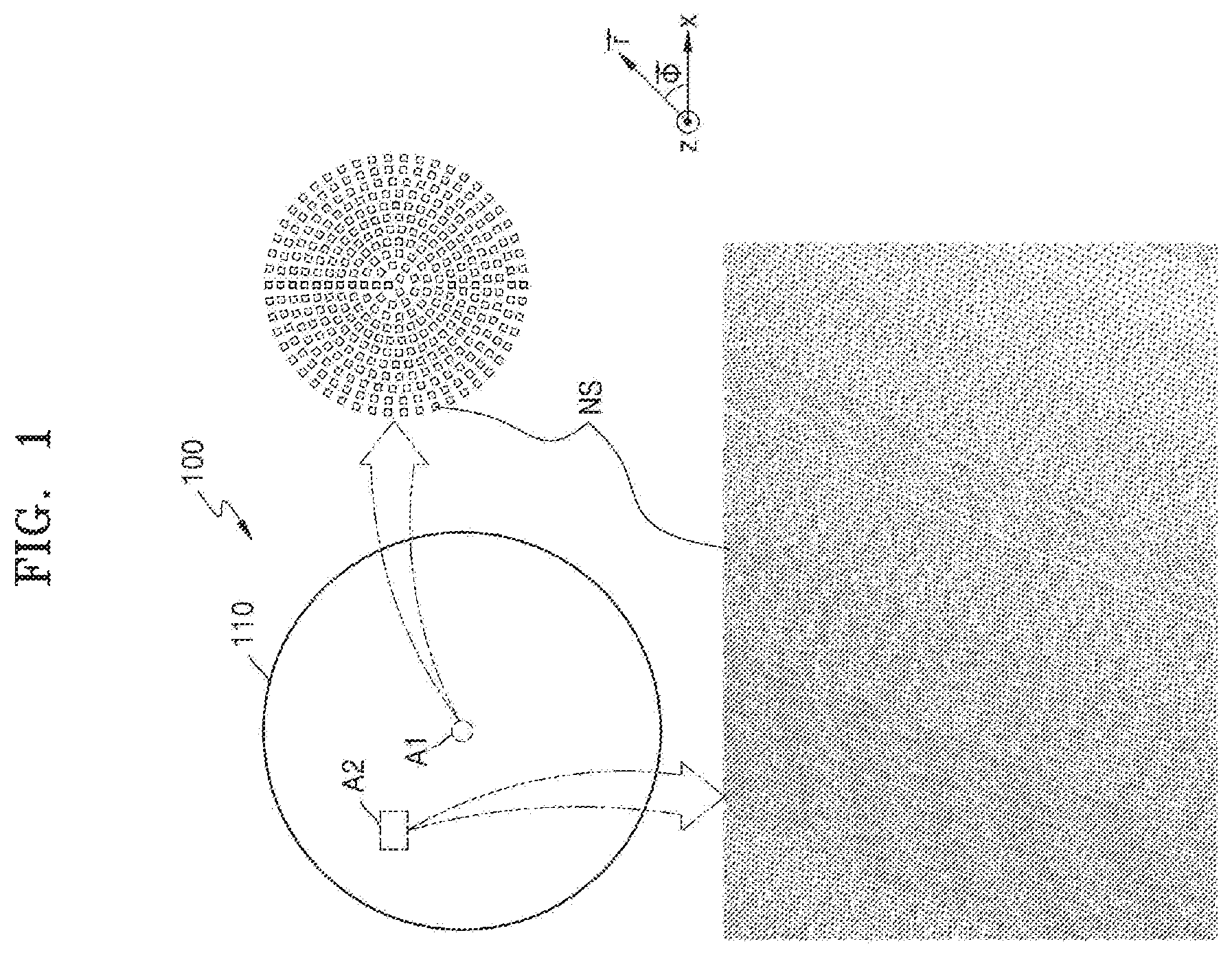 Patent US11815703 — Meta-lens and optical apparatus including the same — Figure 1