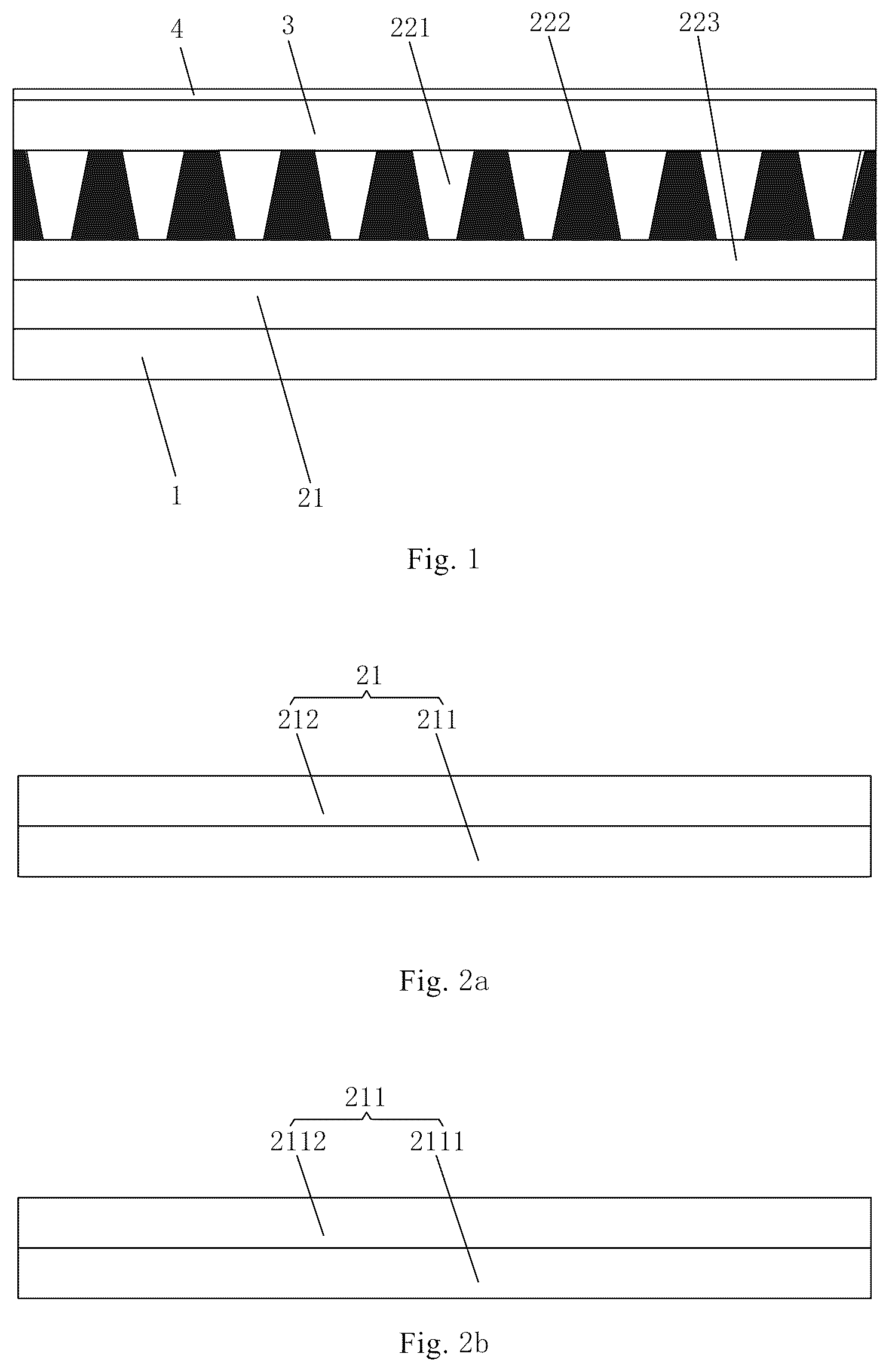 Patent US11815707 — Display device and method for manufacturing same — Figure 1