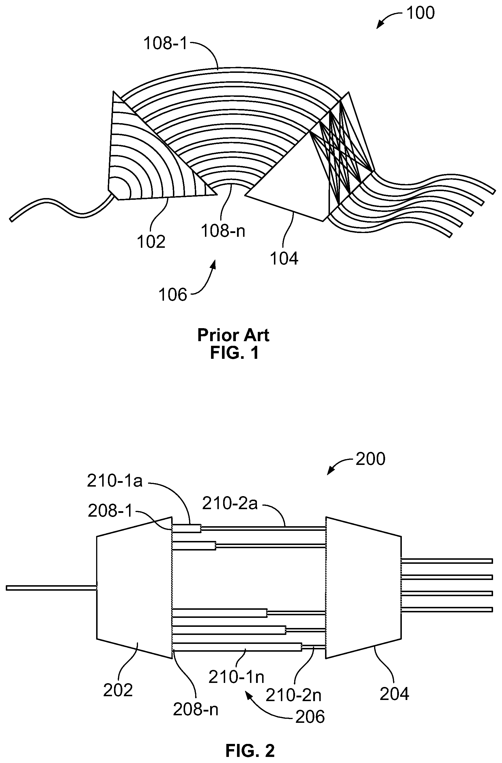 Patent US11815716 — Arrayed waveguide gratings with stabilized performance under varying parameters — Figure 1