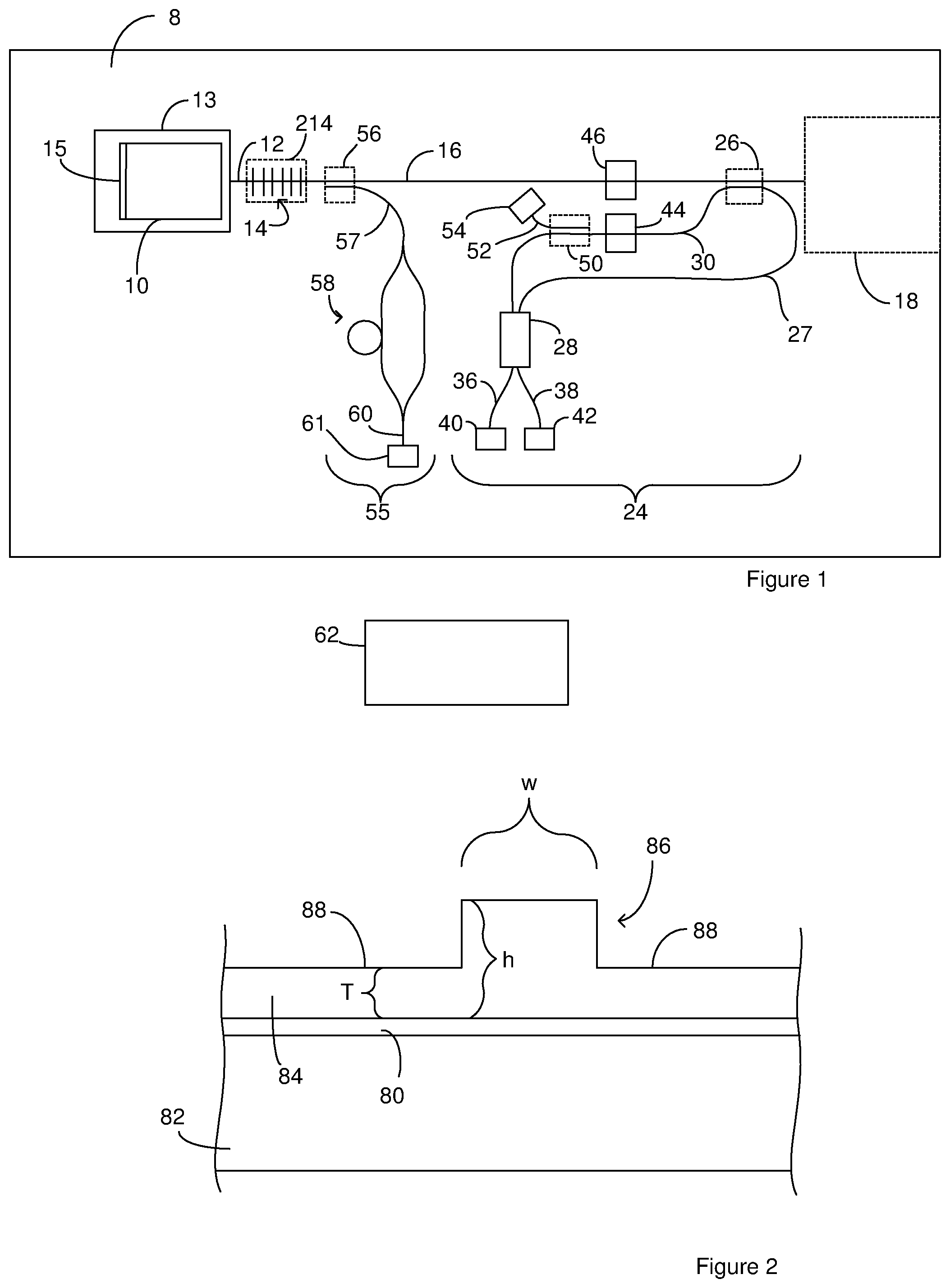 Patent US11815720 — Waveguide heating in LIDAR systems — Figure 1