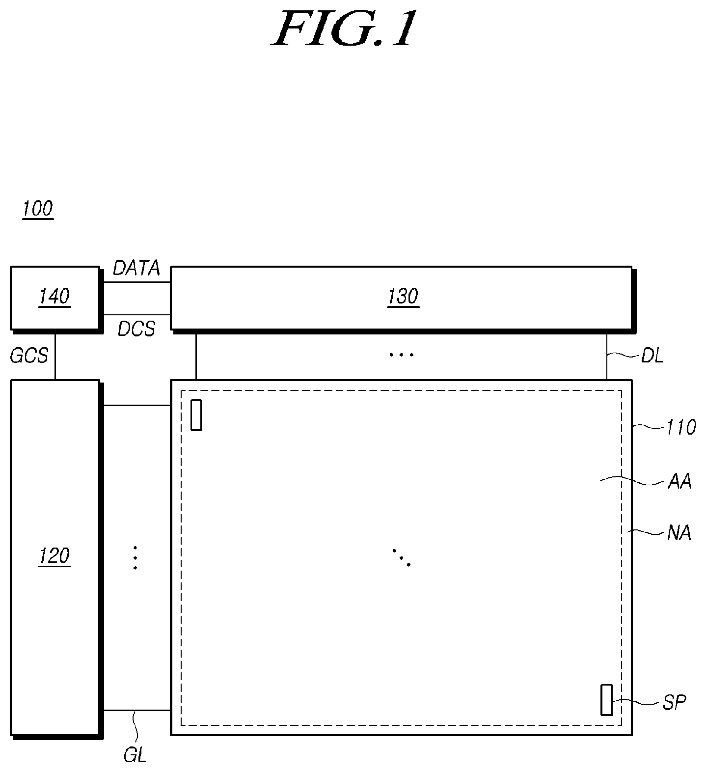 Patent US11815761 — Backlight unit and display device — Figure 1