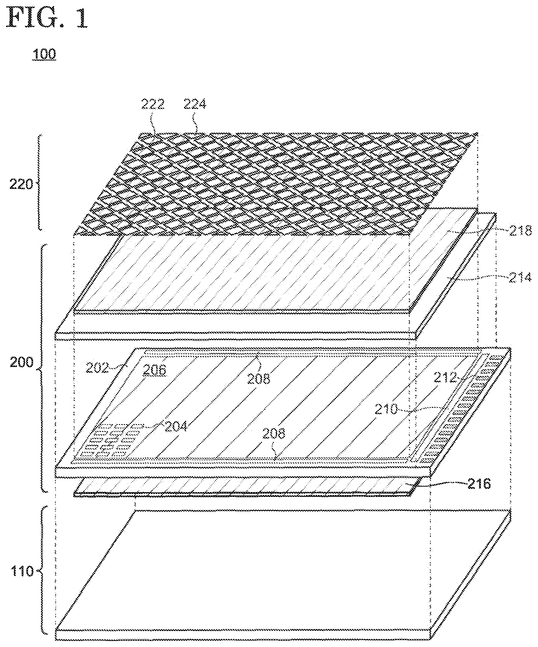 Patent US11815764 — Light source device and display device having light source device — Figure 1