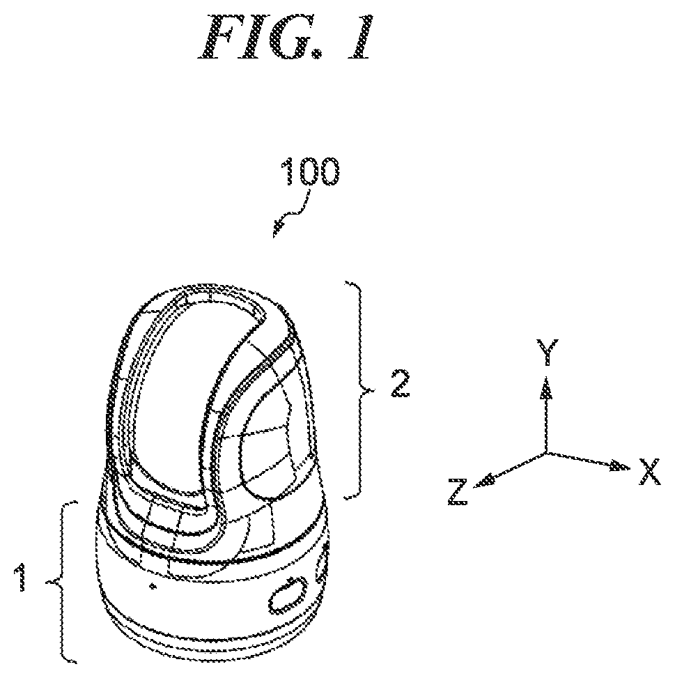 Patent US11815793 — Electronic apparatus including image capturing unit configured to be movable — Figure 1