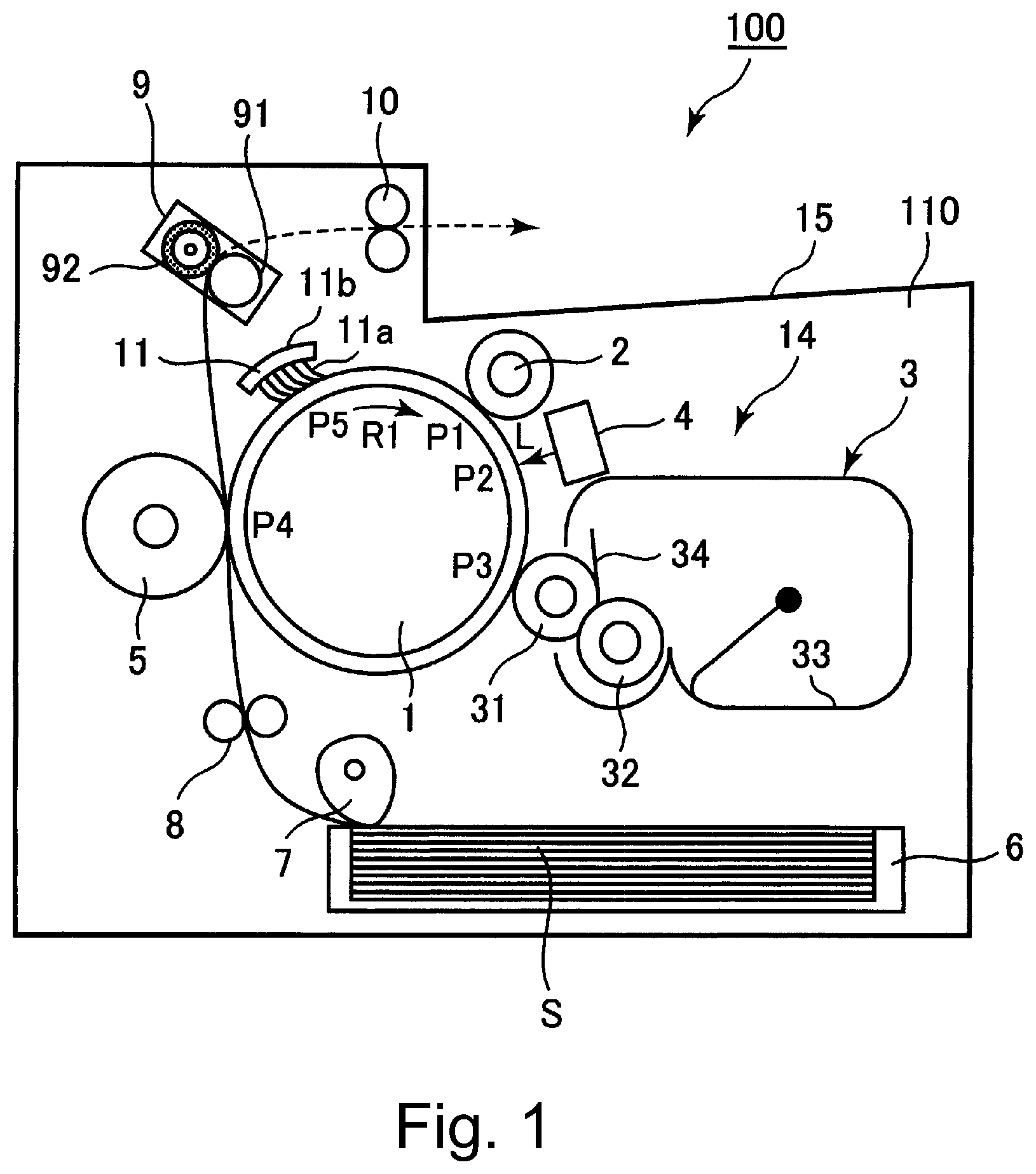 Patent US11815827 — Image forming apparatus — Figure 1