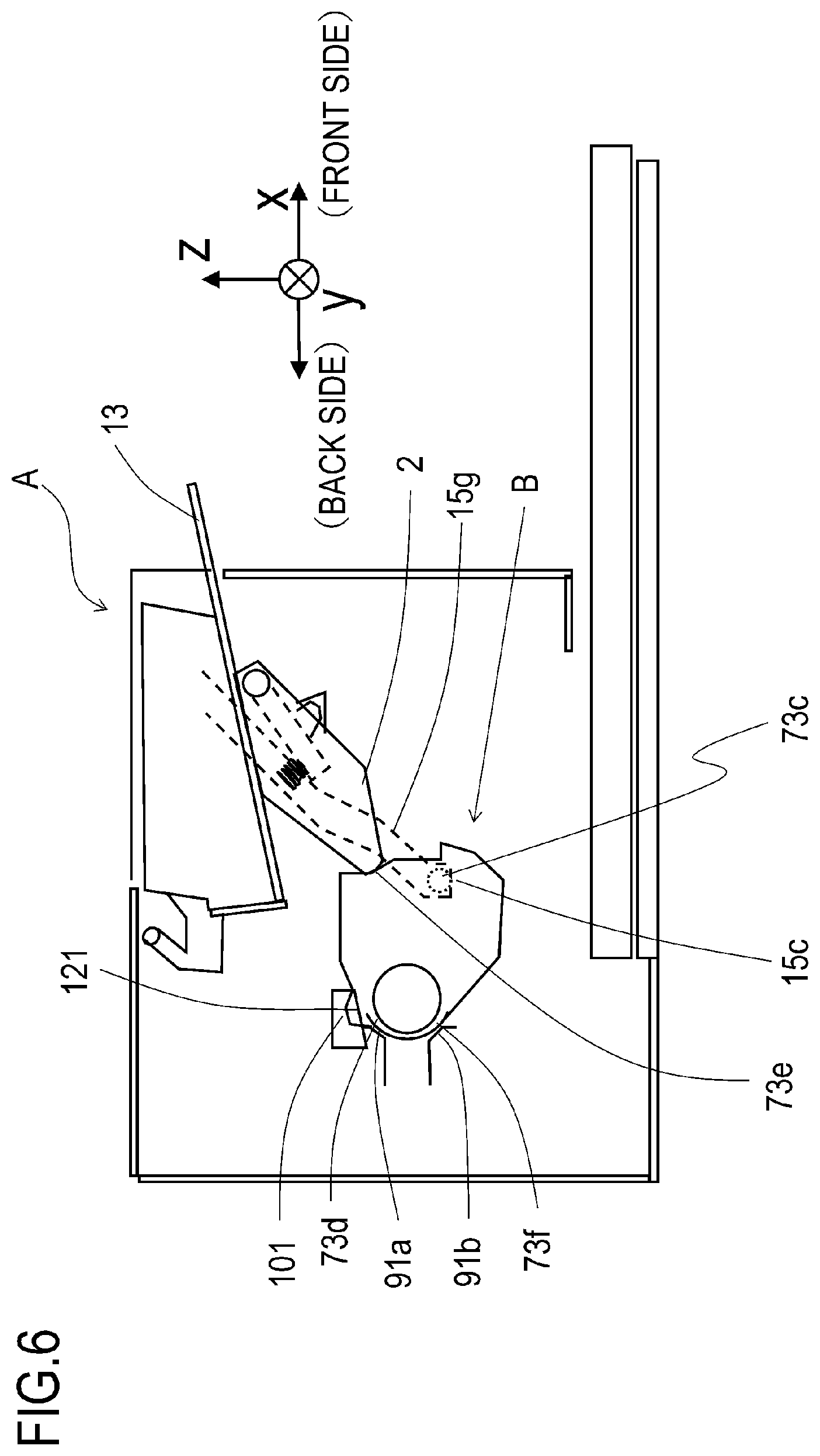 Patent US11815829 Figure 6 – Image forming apparatus