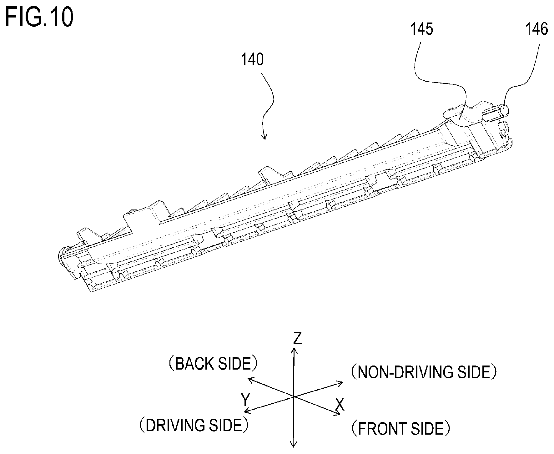 Patent US11815829 Figure 10 – Image forming apparatus