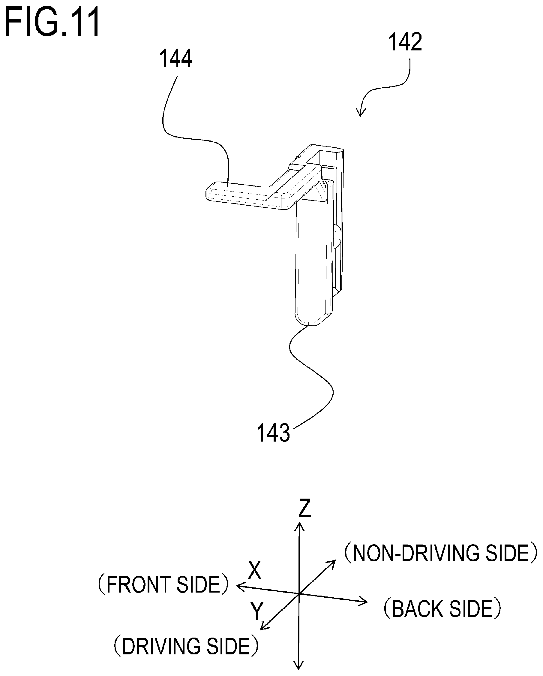 Patent US11815829 Figure 11 – Image forming apparatus