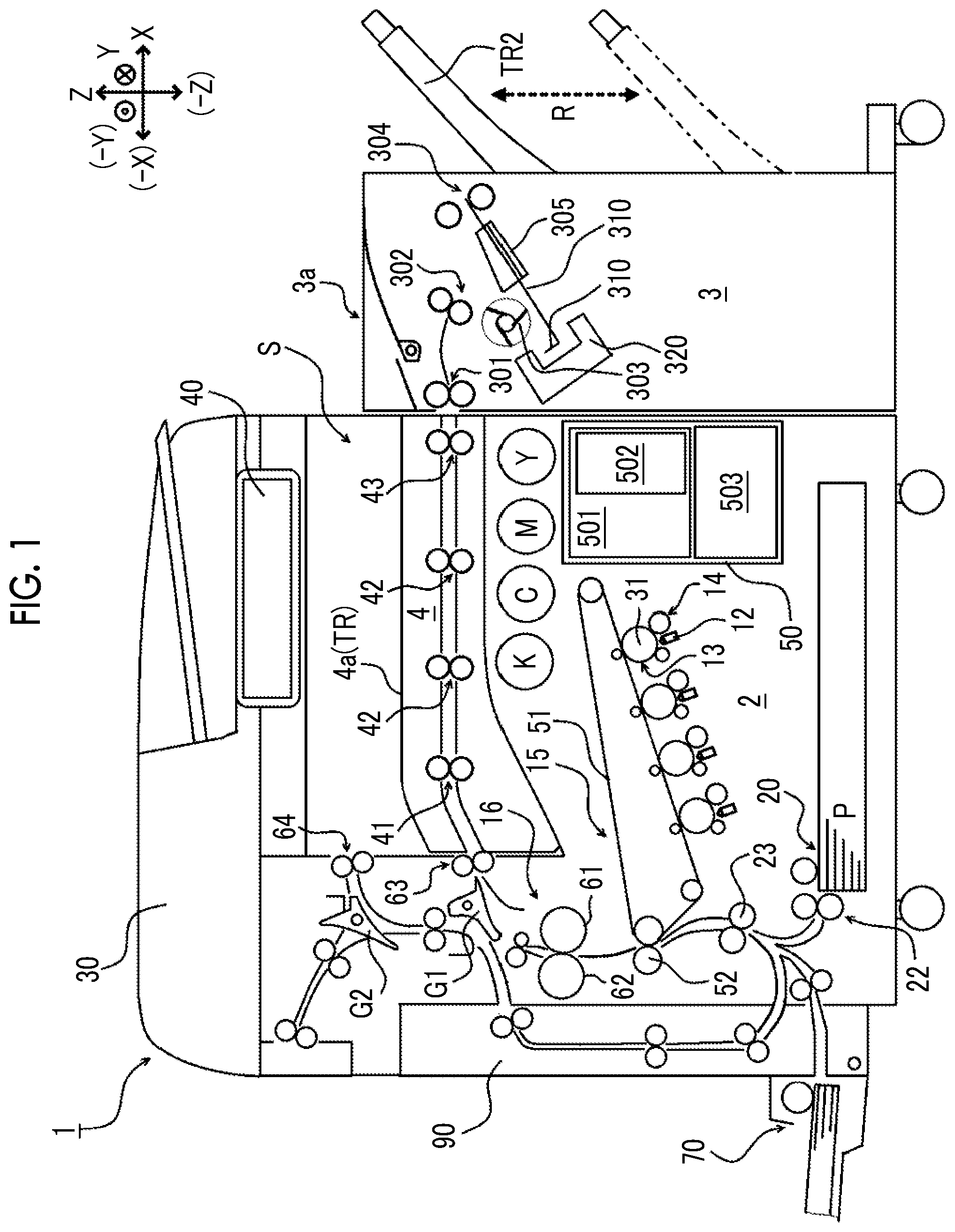 Patent US11815841 — Image forming apparatus — Figure 1