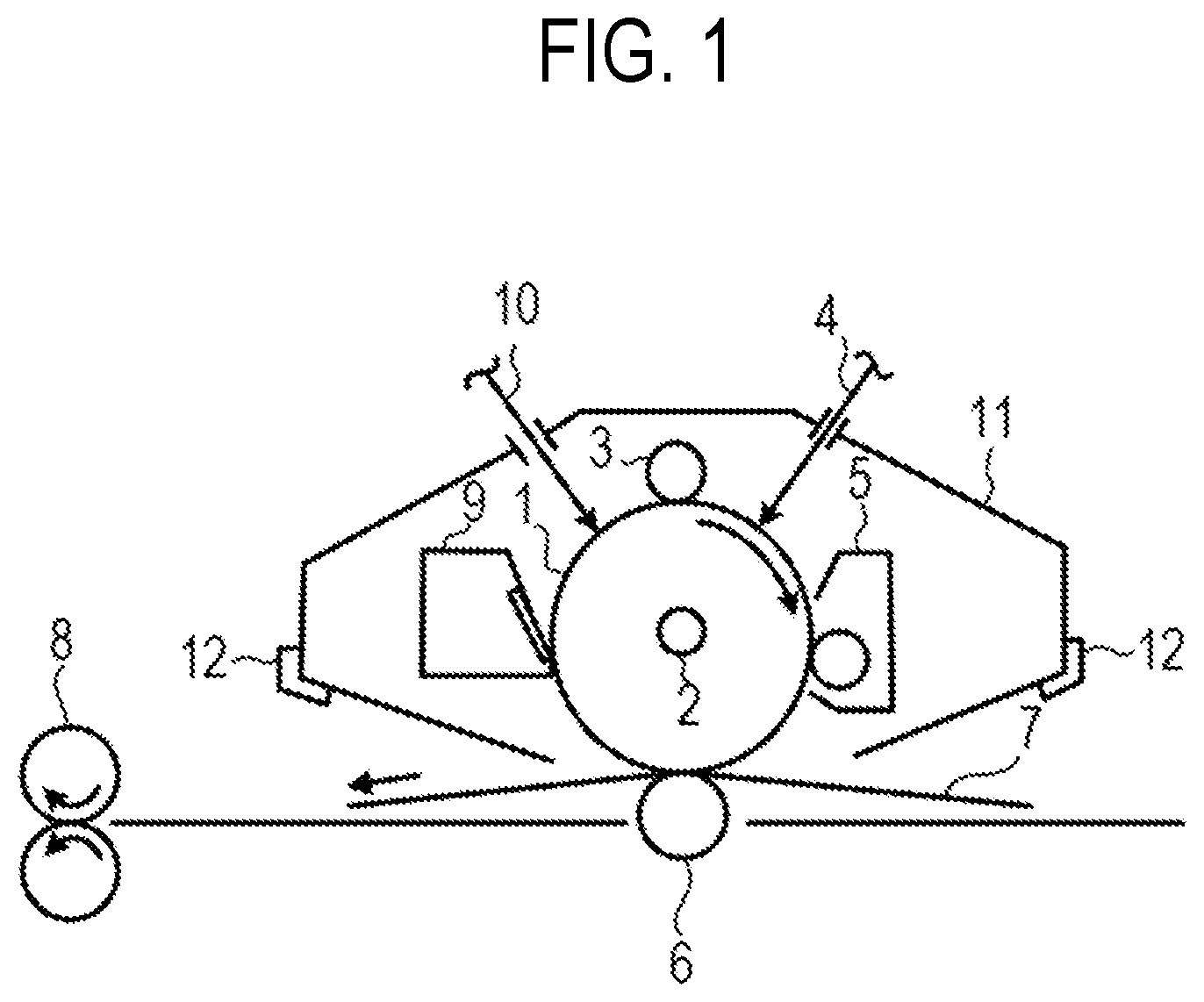 Patent US11815849 — Electrophotographic photosensitive member, process cartridge and electrophotographic image forming apparatus — Figure 1