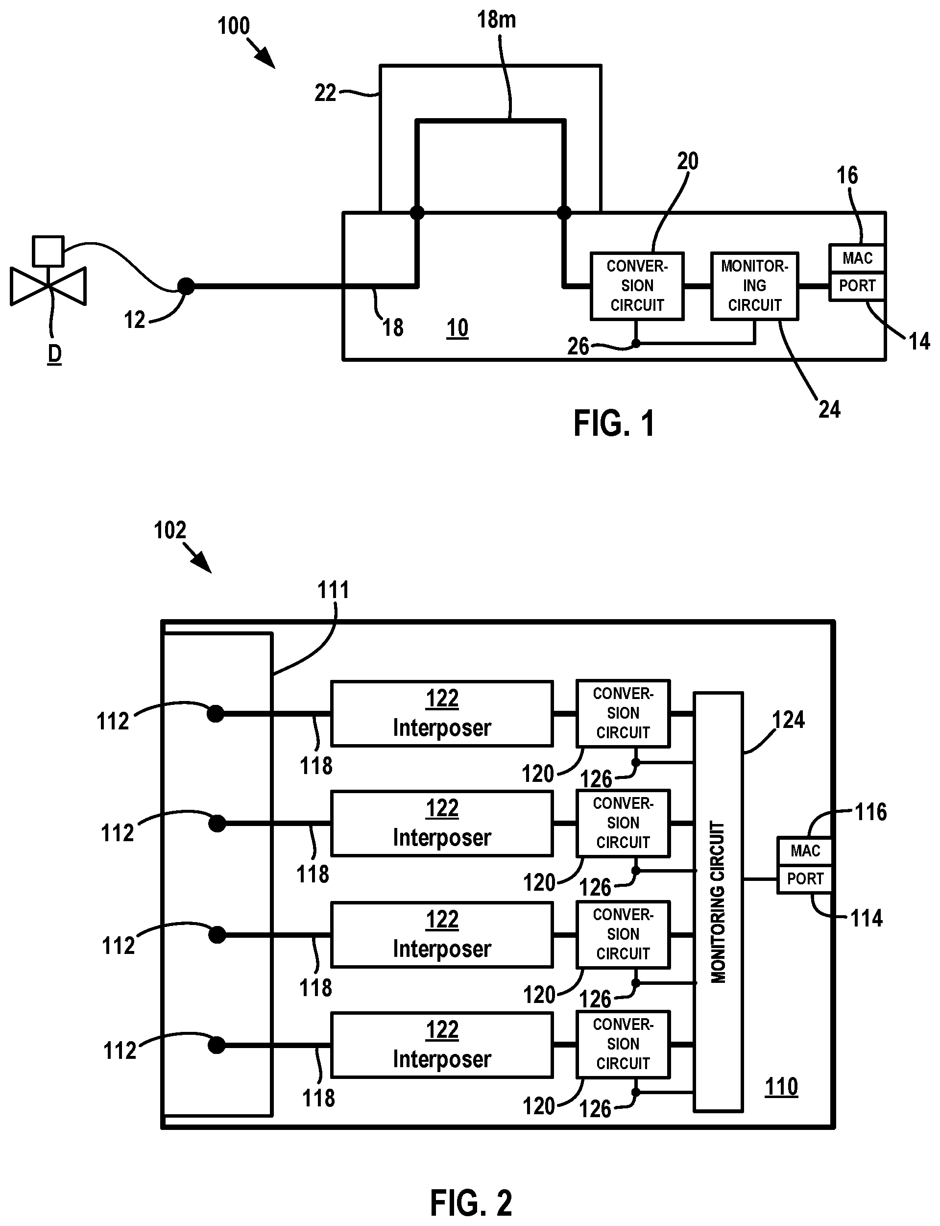 Patent US11815871 — I/O network module with unique network address — Figure 1