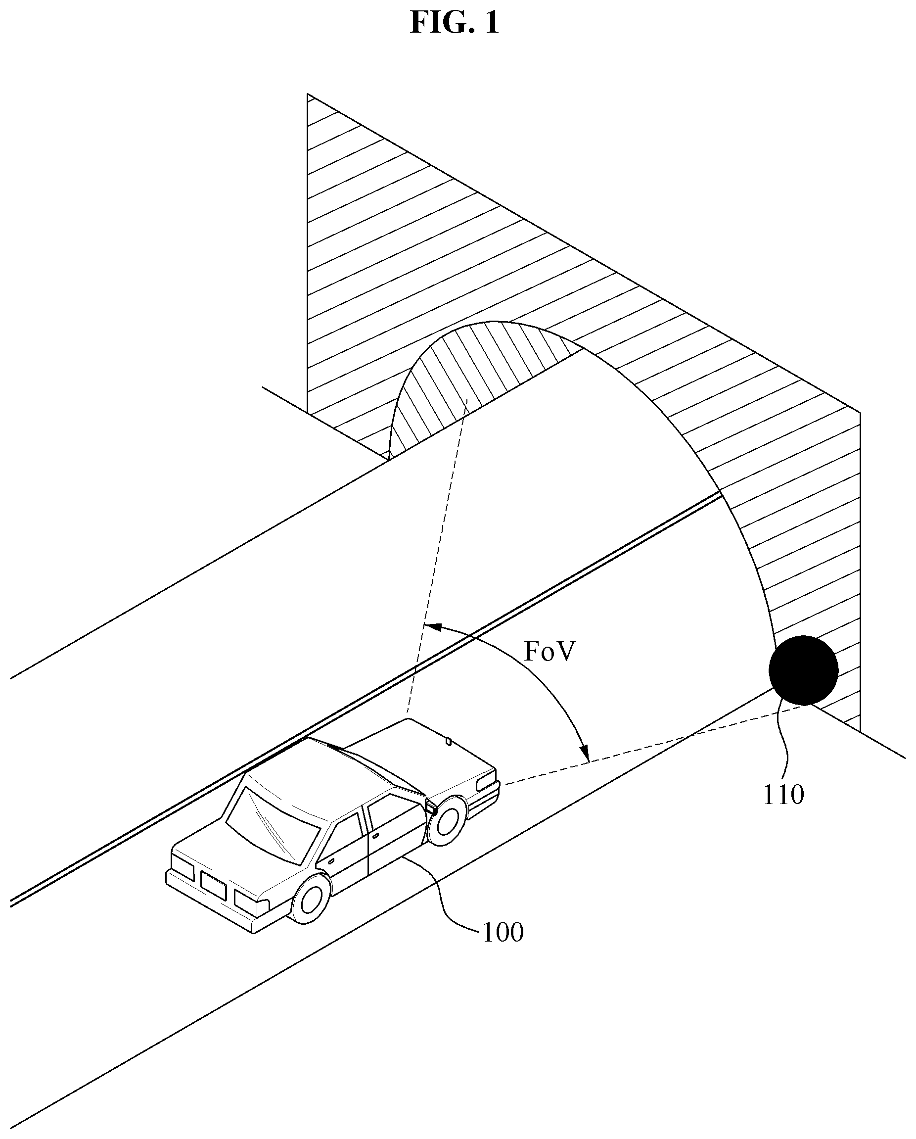 Patent US11815906 Figure 1 – Autonomous vehicle object detection method and apparatus