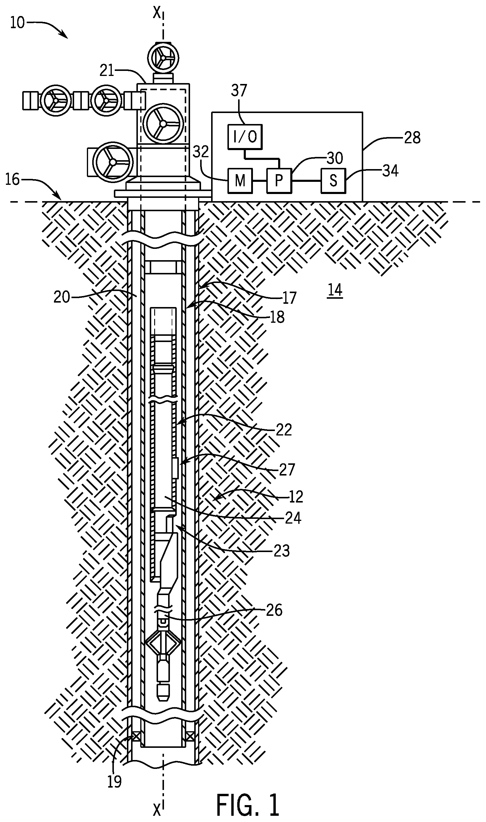 Patent US11815922 — Multiple valve control system and method — Figure 1