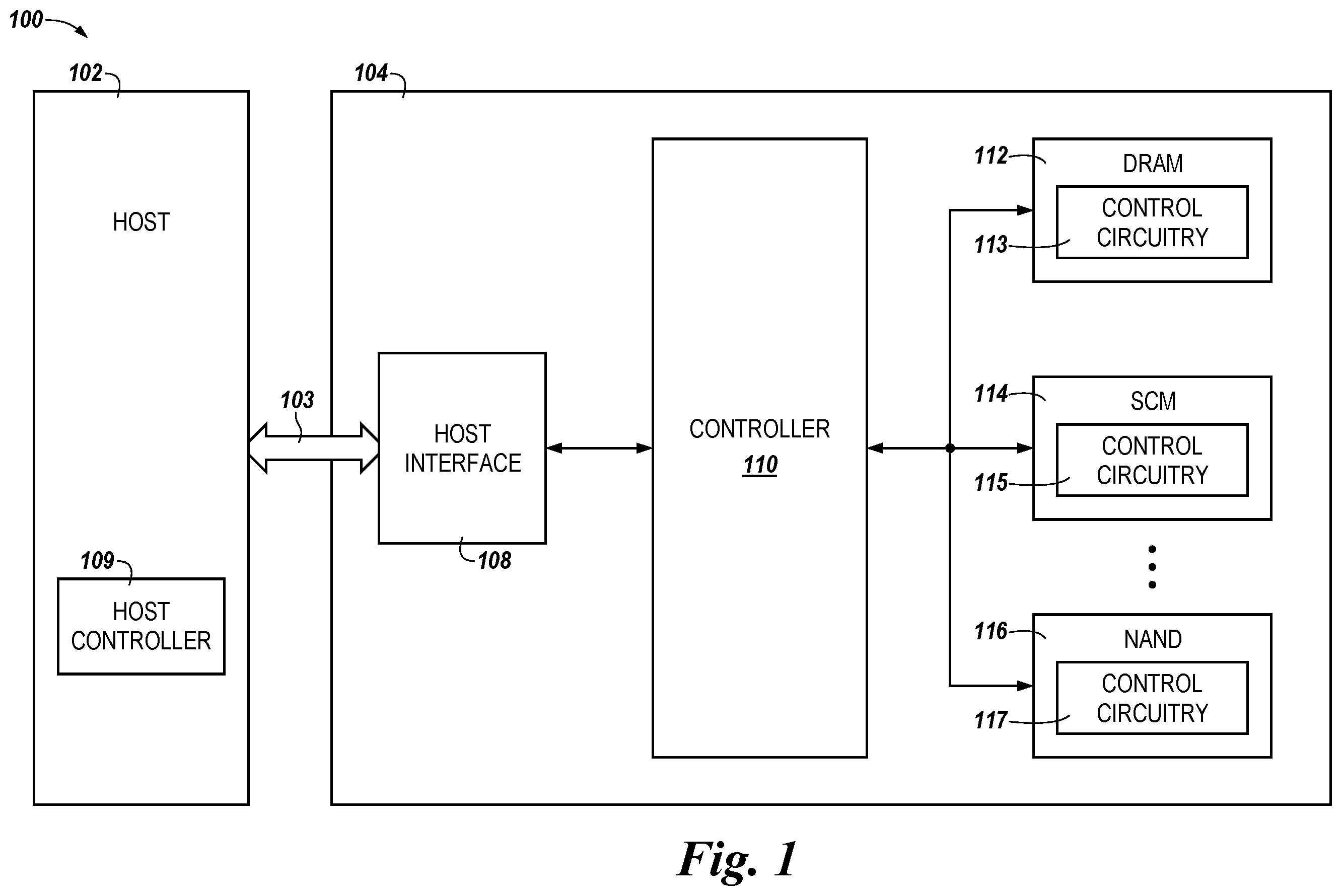 Patent US11815933 — Image data based media type selection based on a first identified attribute of the initial image data — Figure 1