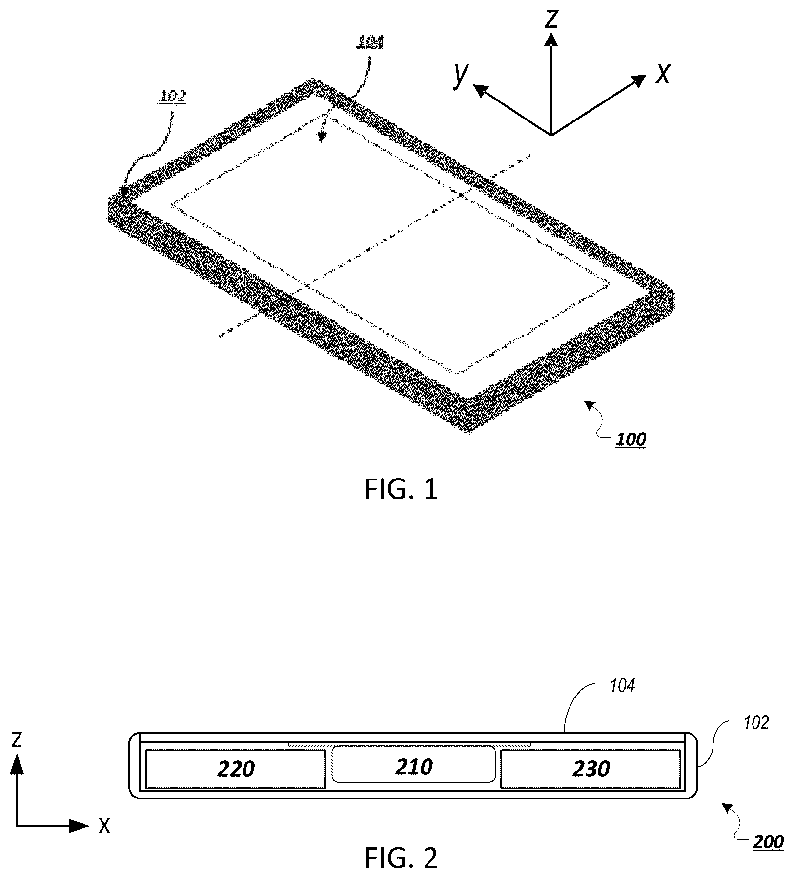 Patent US11815946 — Modal frequency shifting for loudspeaker devices — Figure 1