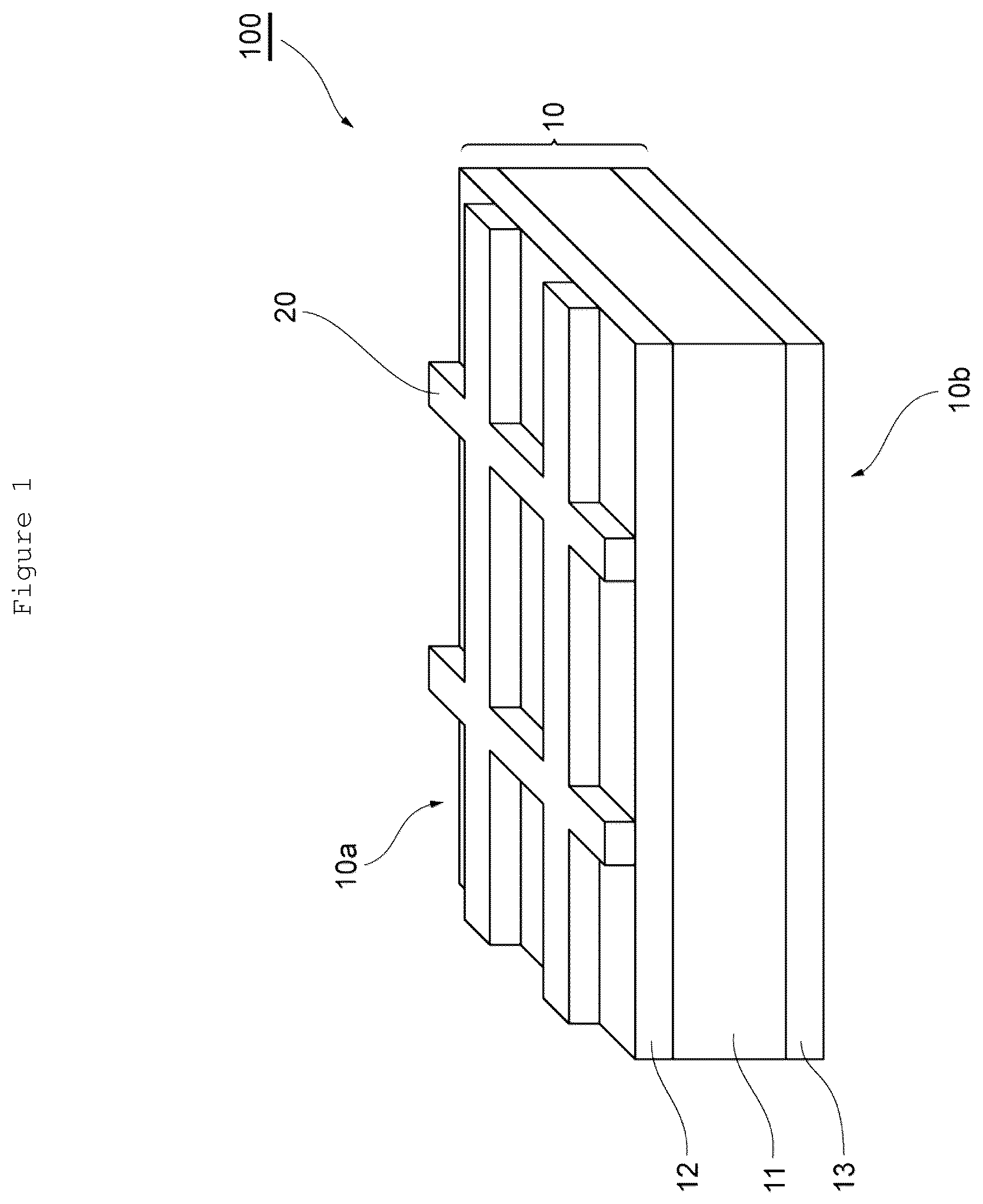 Patent US11815957 Figure 1 – Conductive film and roll thereof
