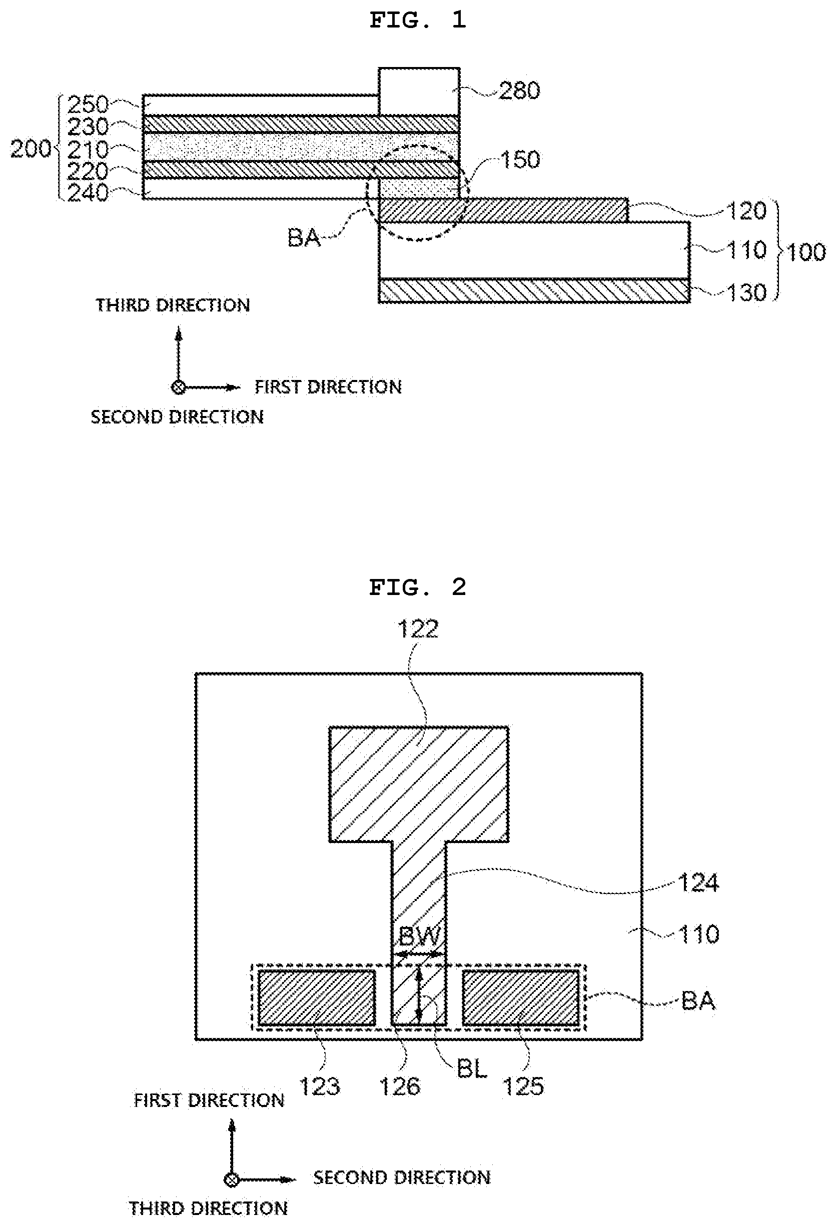 Patent US11815964 — Antenna structure and display device comprising same — Figure 1