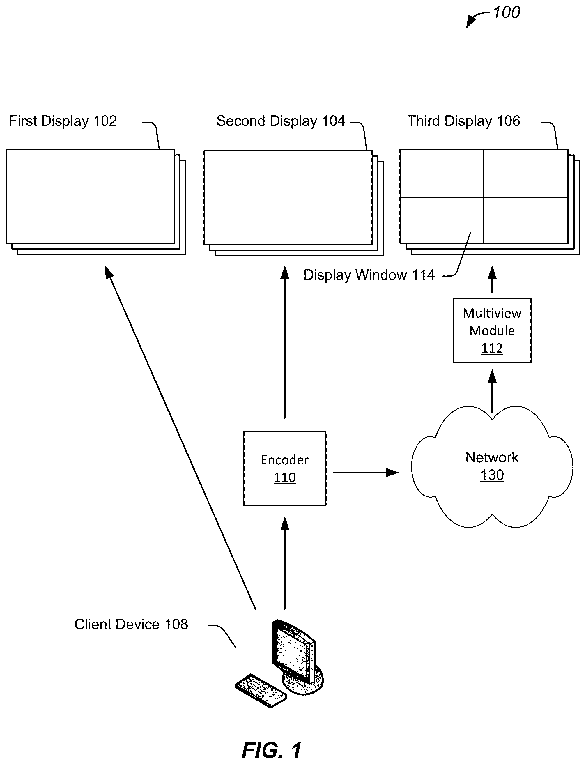 Patent US11818181 — Systems, methods, and devices for a persistent content sharing platform — Figure 1