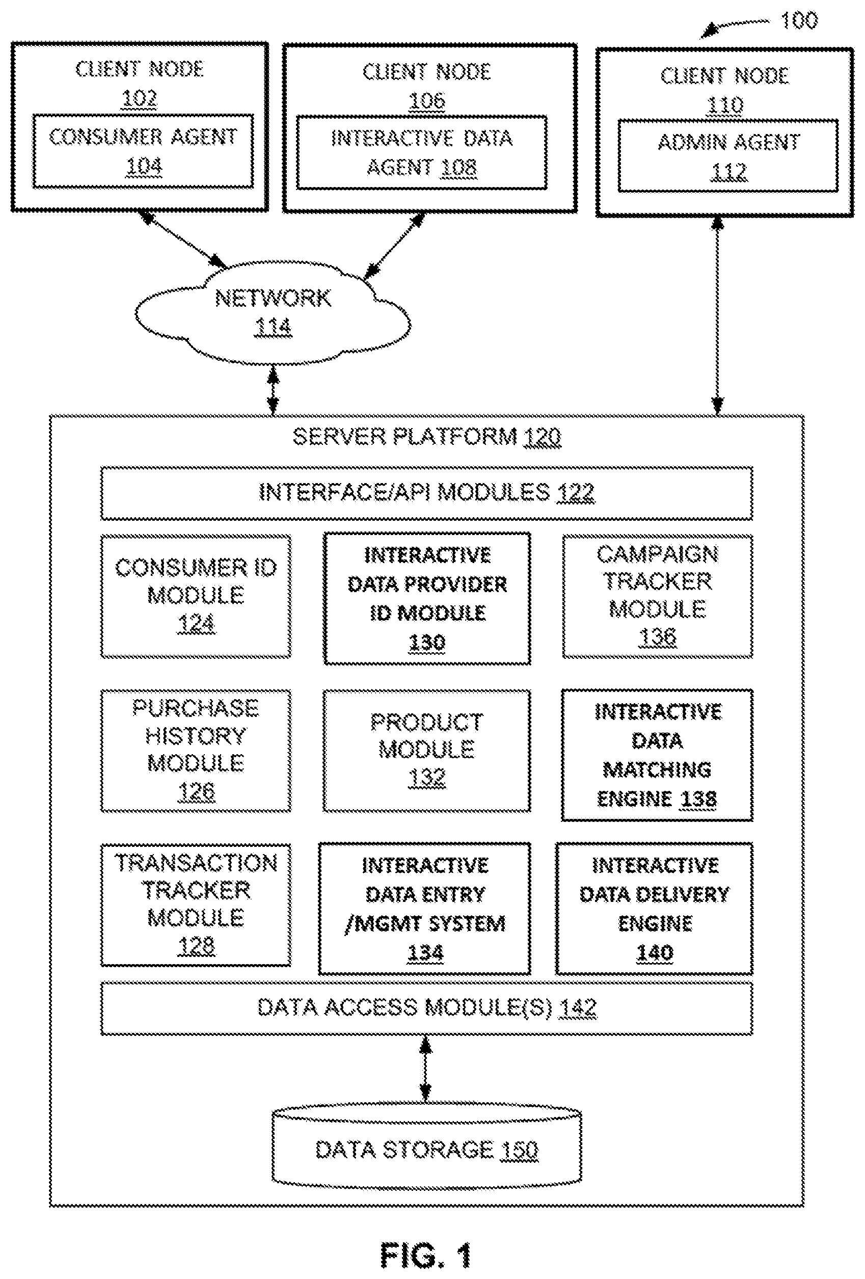 Patent US11818198 — Computer networks for selective node delivery — Figure 1