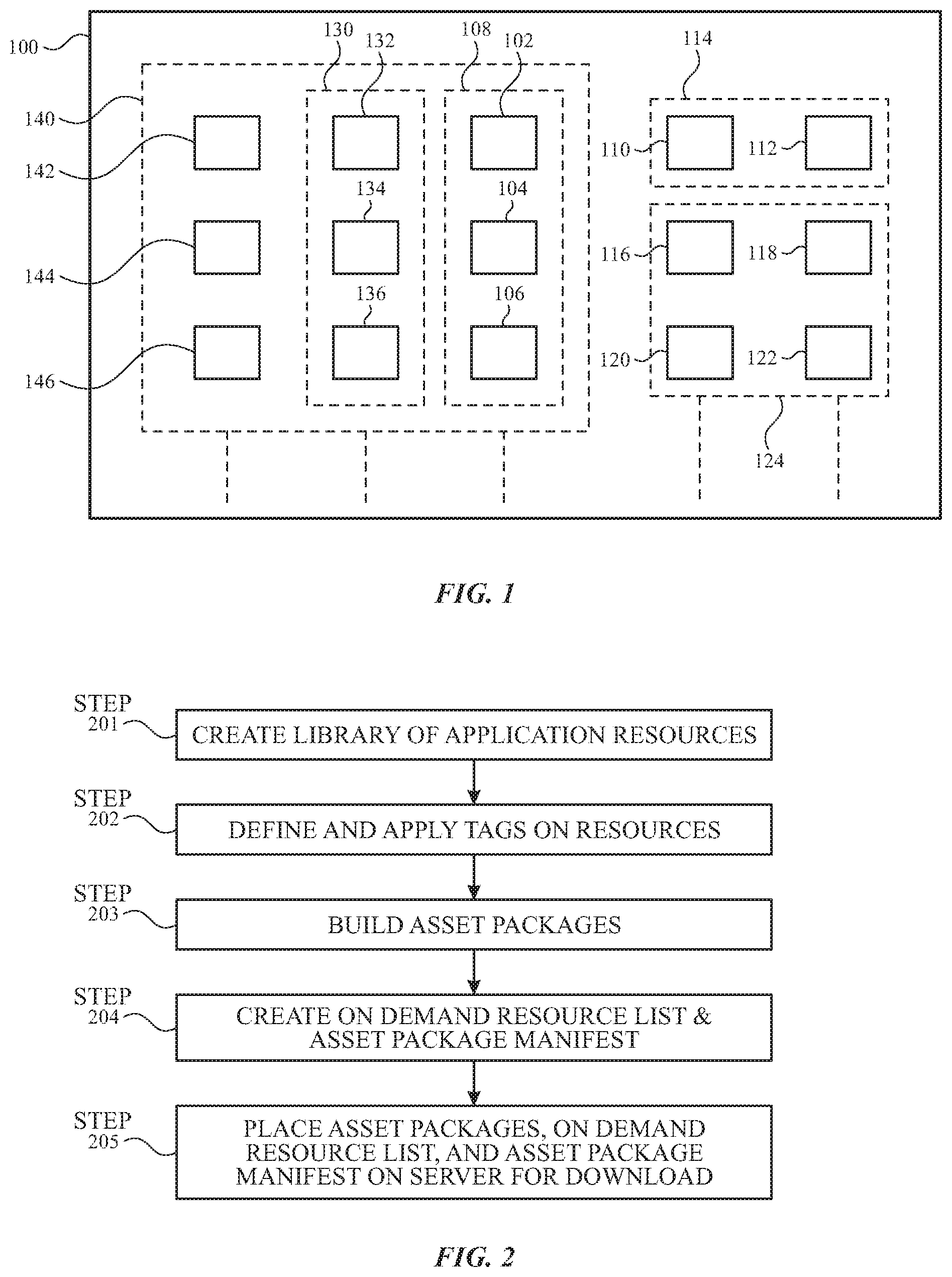 Patent US11818224 — On demand resources — Figure 1