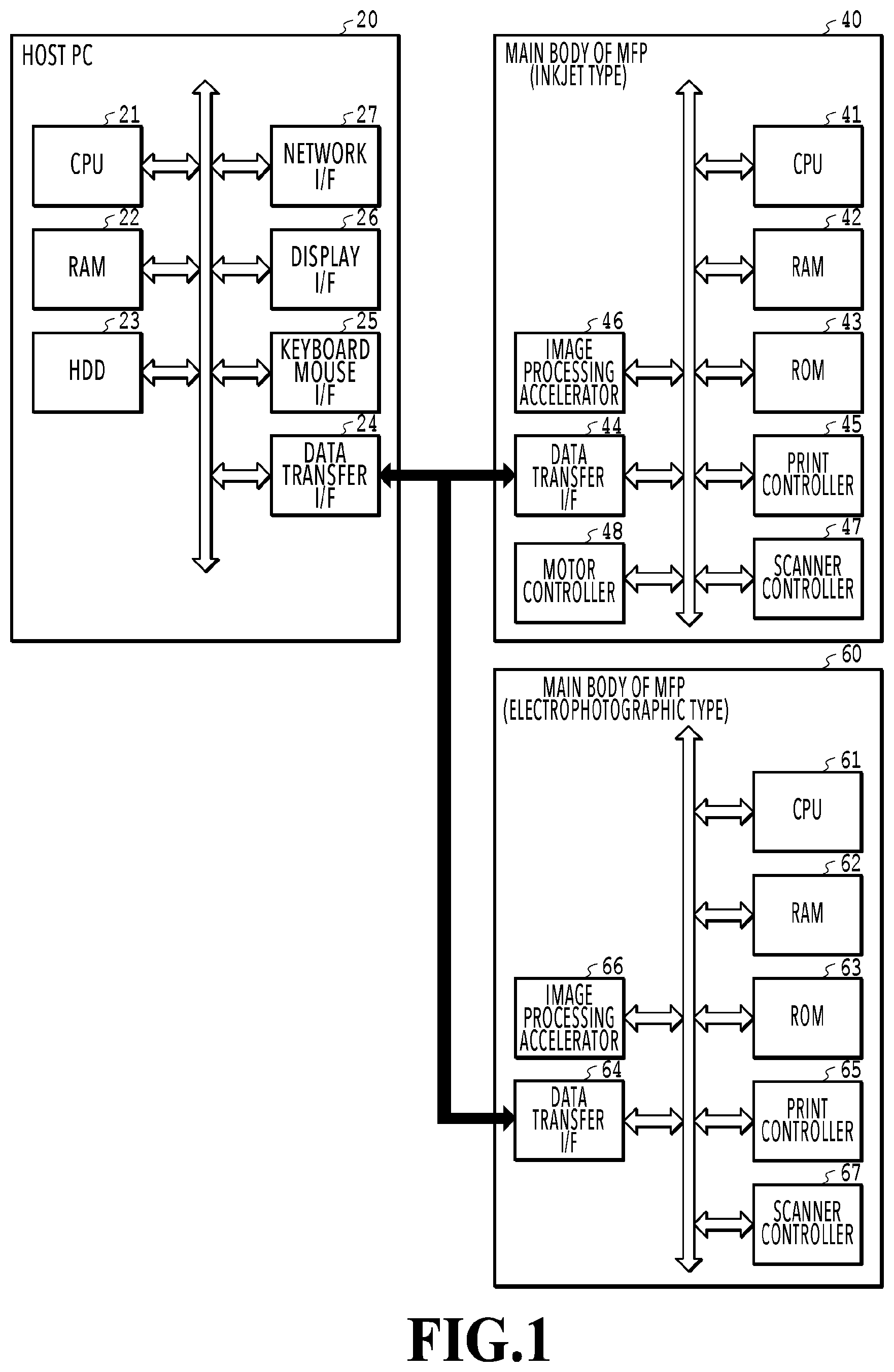 Patent US11818310 — Image processing apparatus and method for determining image data from reading printed document with or without applying light to extract embedded information — Figure 1