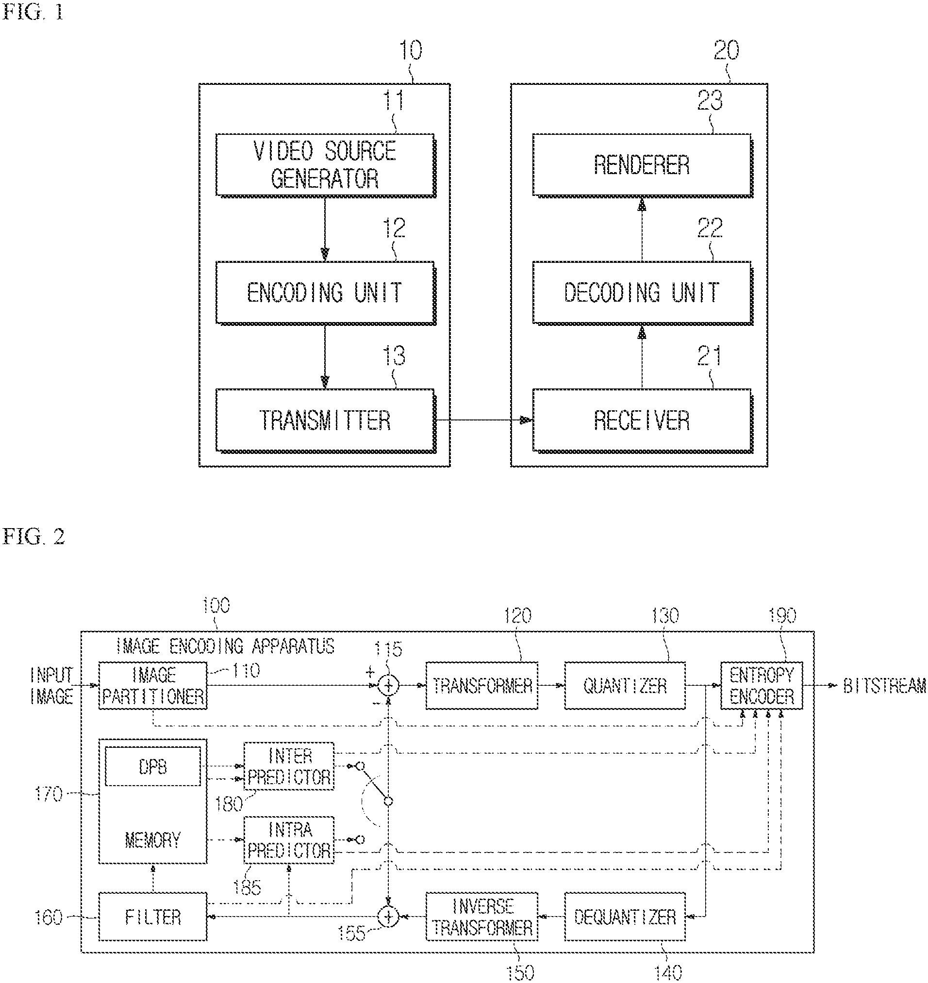 Patent US11818341 — Method and apparatus for encoding/decoding image, for performing deblocking filtering by determining boundary strength, and method for transmitting bitstream — Figure 1