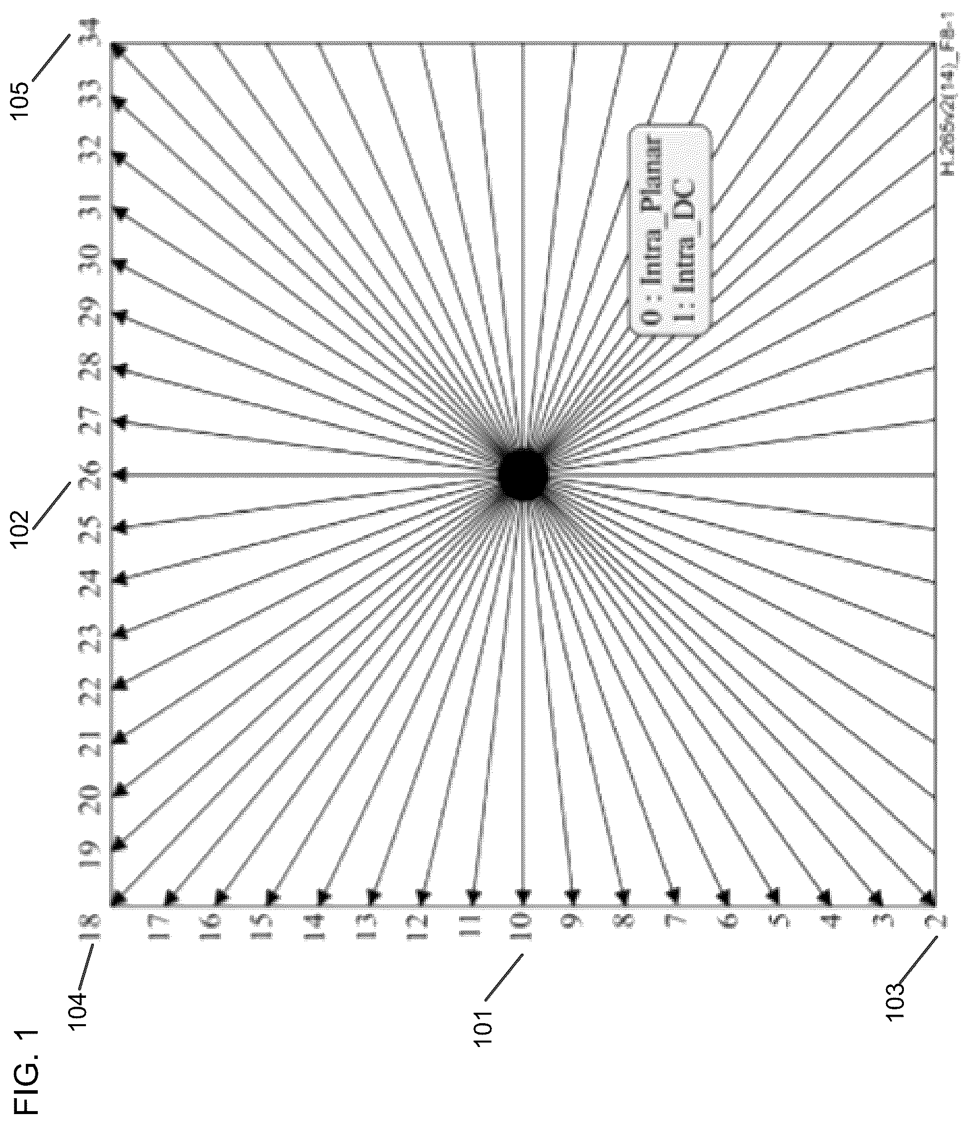 Patent US11818366 — Method and apparatus for intra mode coding — Figure 1