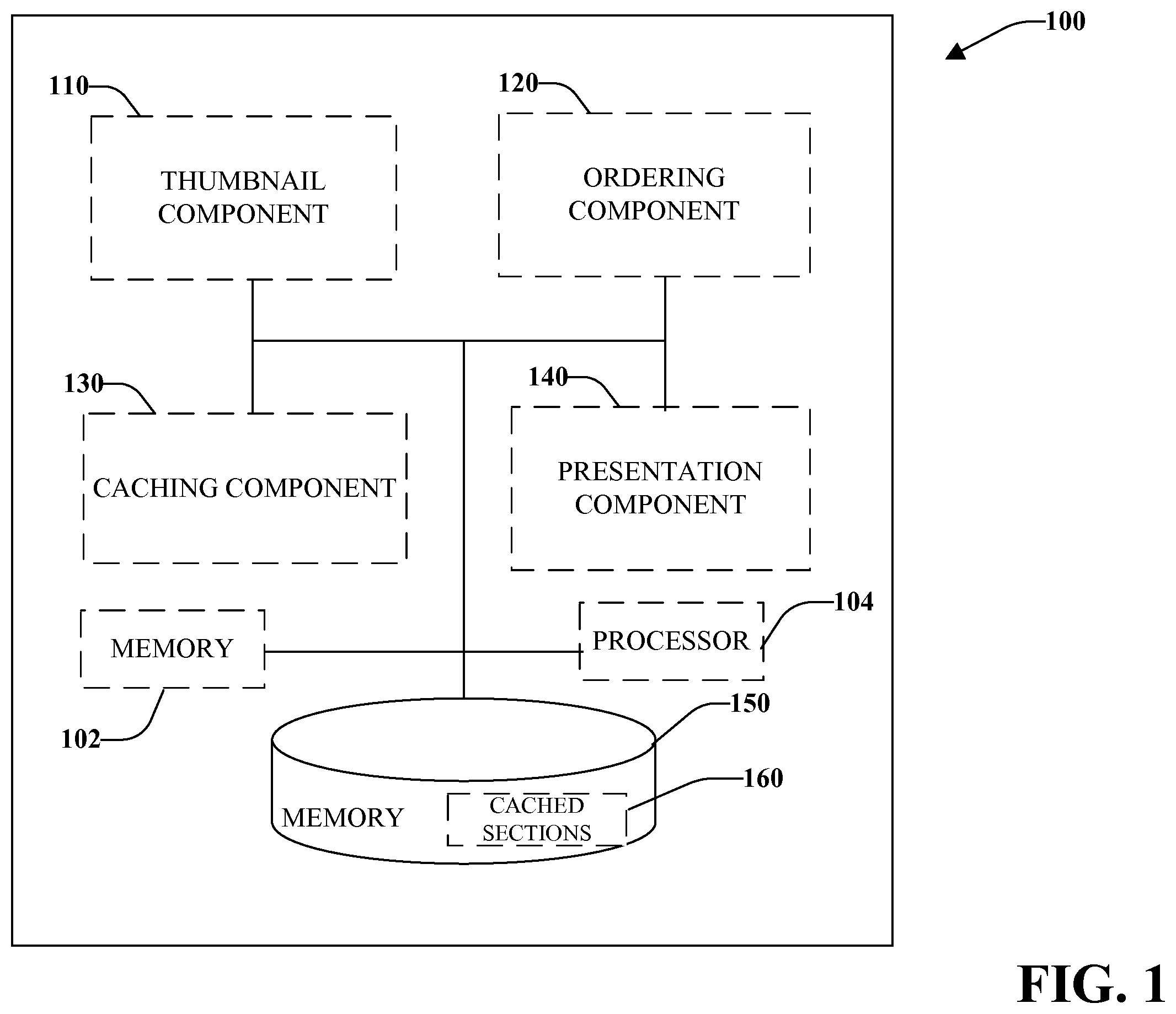 Patent US11818404 — Thumbnail of content video to provide context to ad video playback — Figure 1